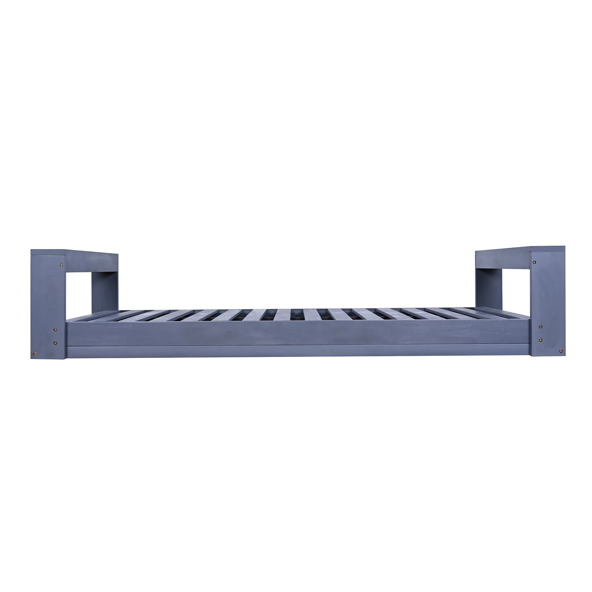 Twin Size Porch Swing Bed Seating Gray - Image 10