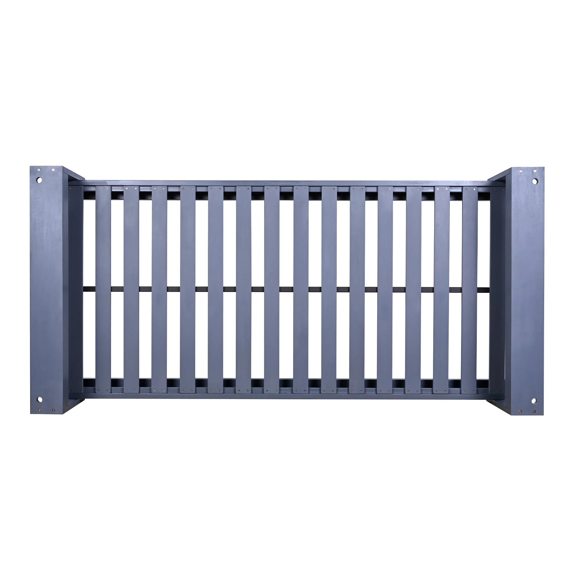 Twin Size Porch Swing Bed Seating Gray - Image 12