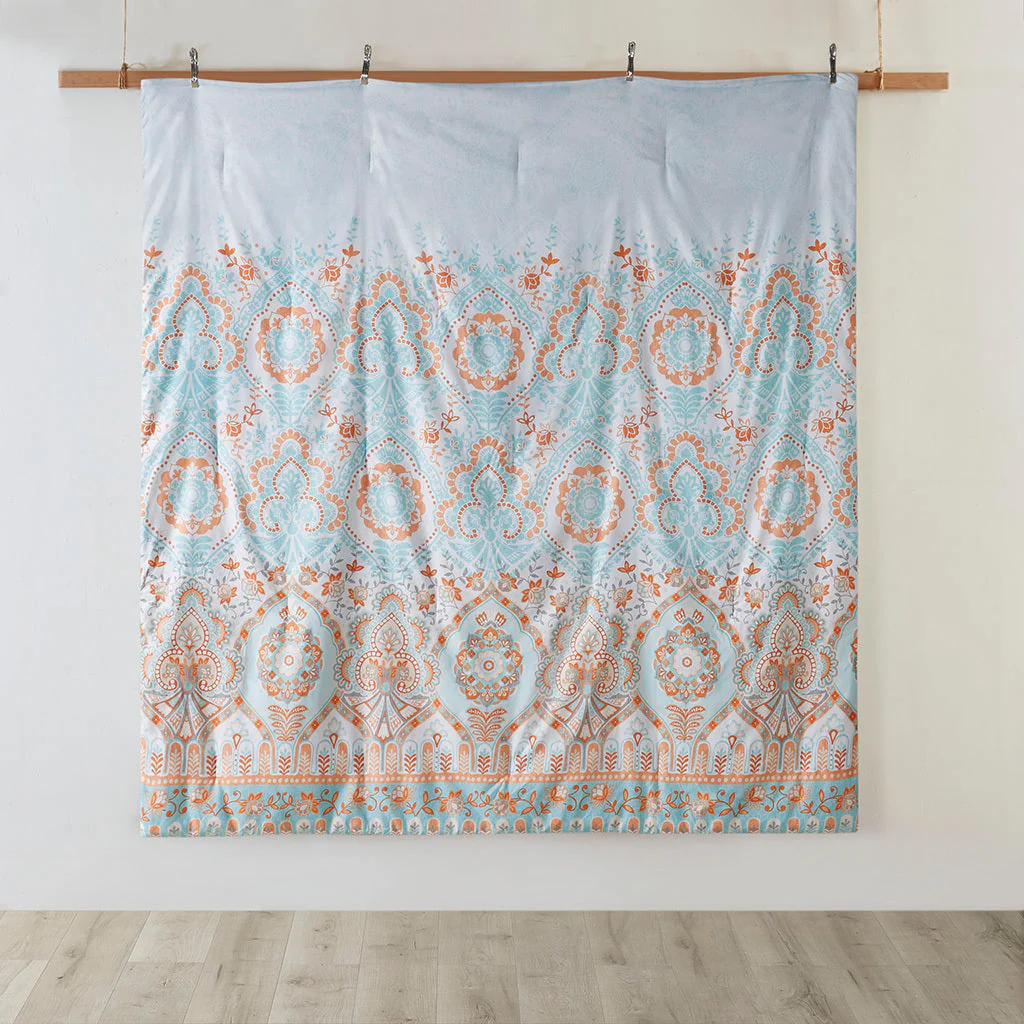 Twin XL Boho Comforter Set with Bed Sheets - Image 17
