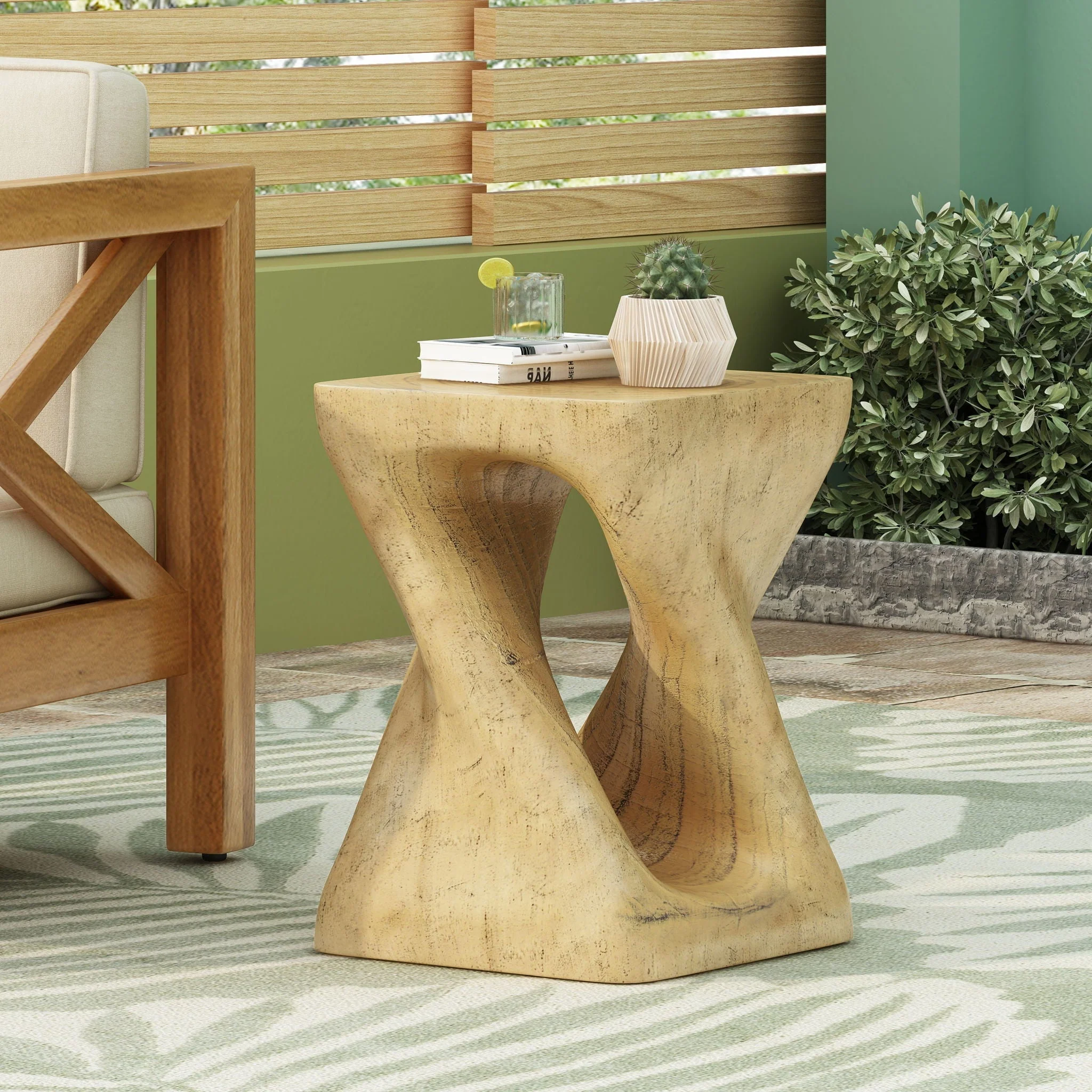 Twist Shape Side Table - Image 4