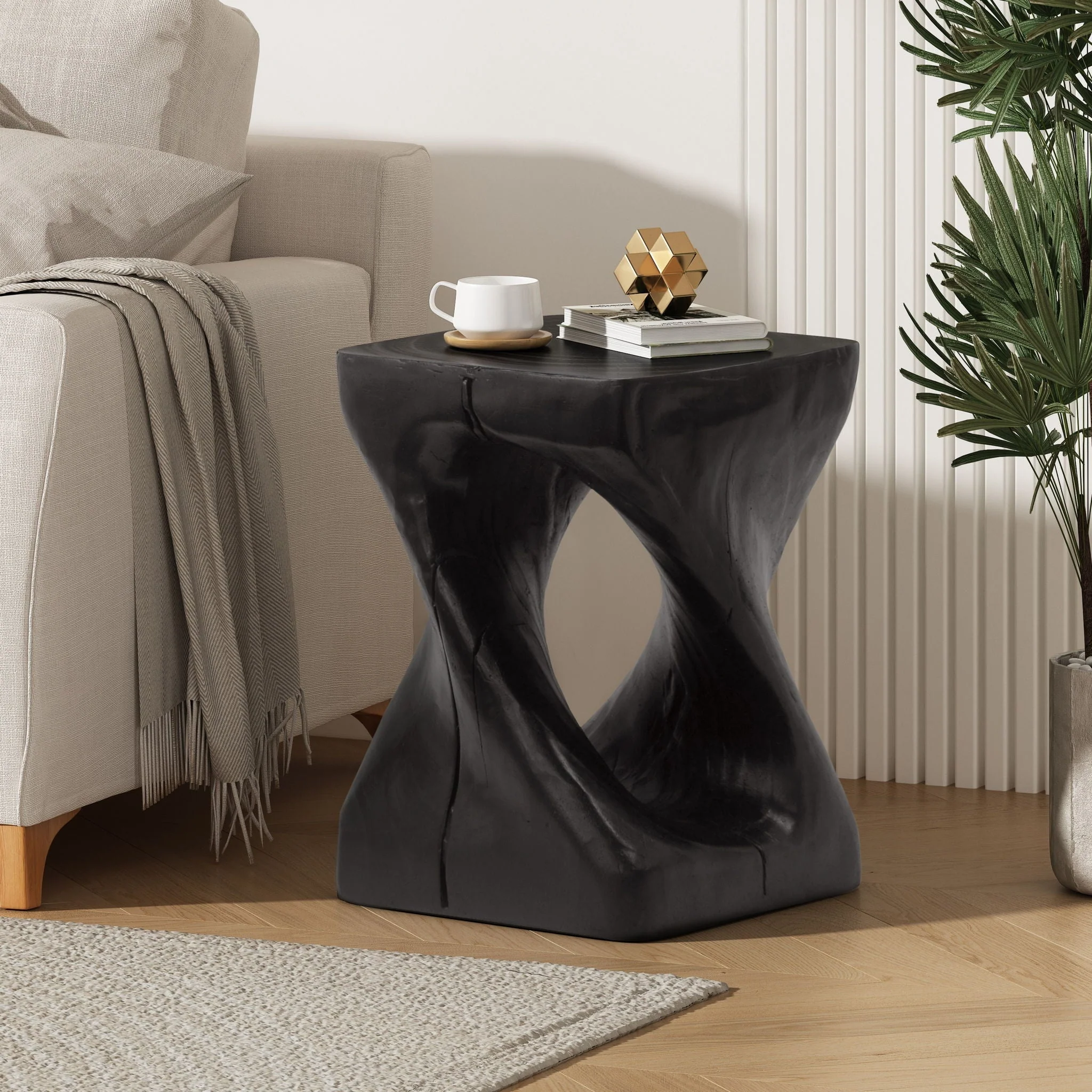 Twist Shape Side Table - Image 5