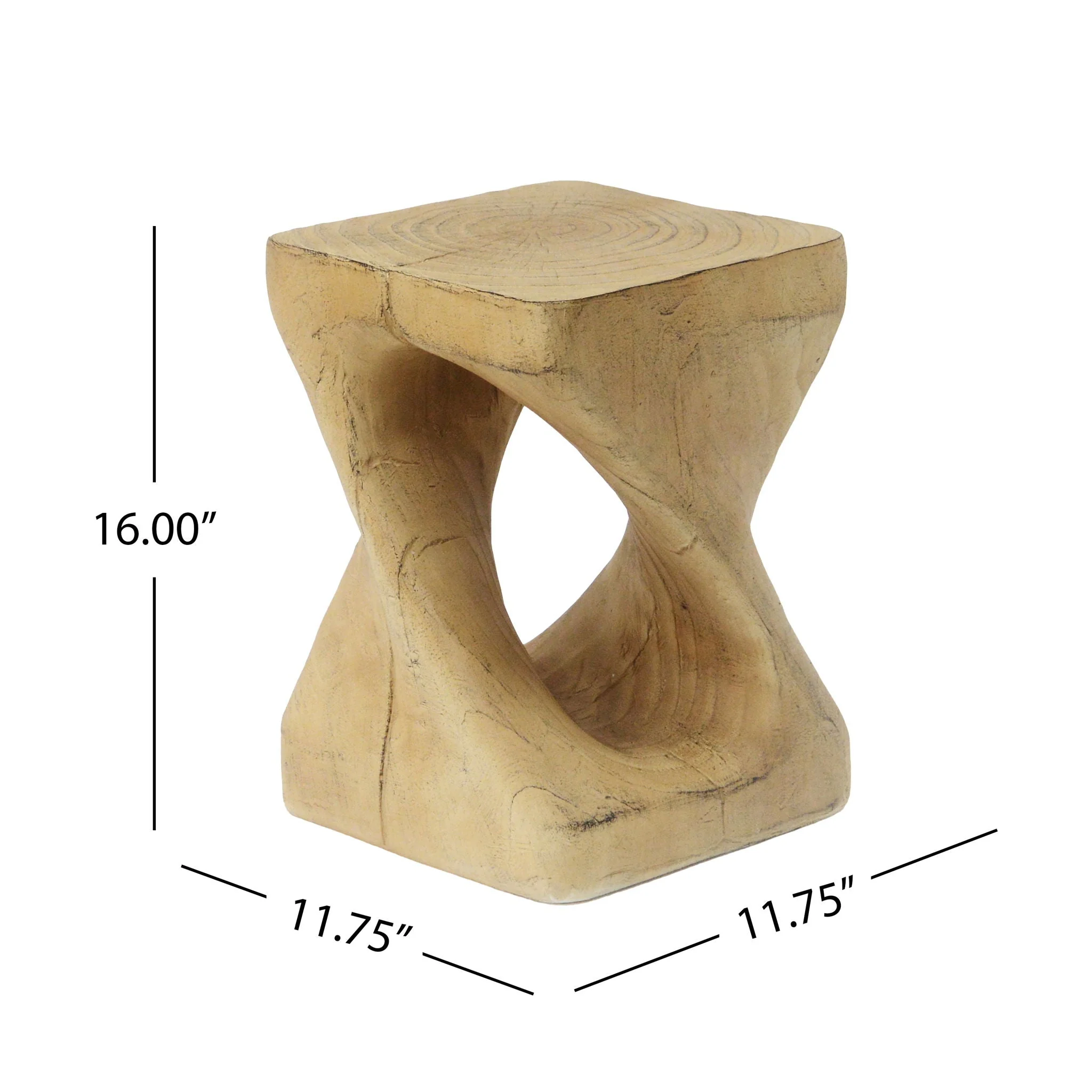 Twist Shape Side Table - Image 6