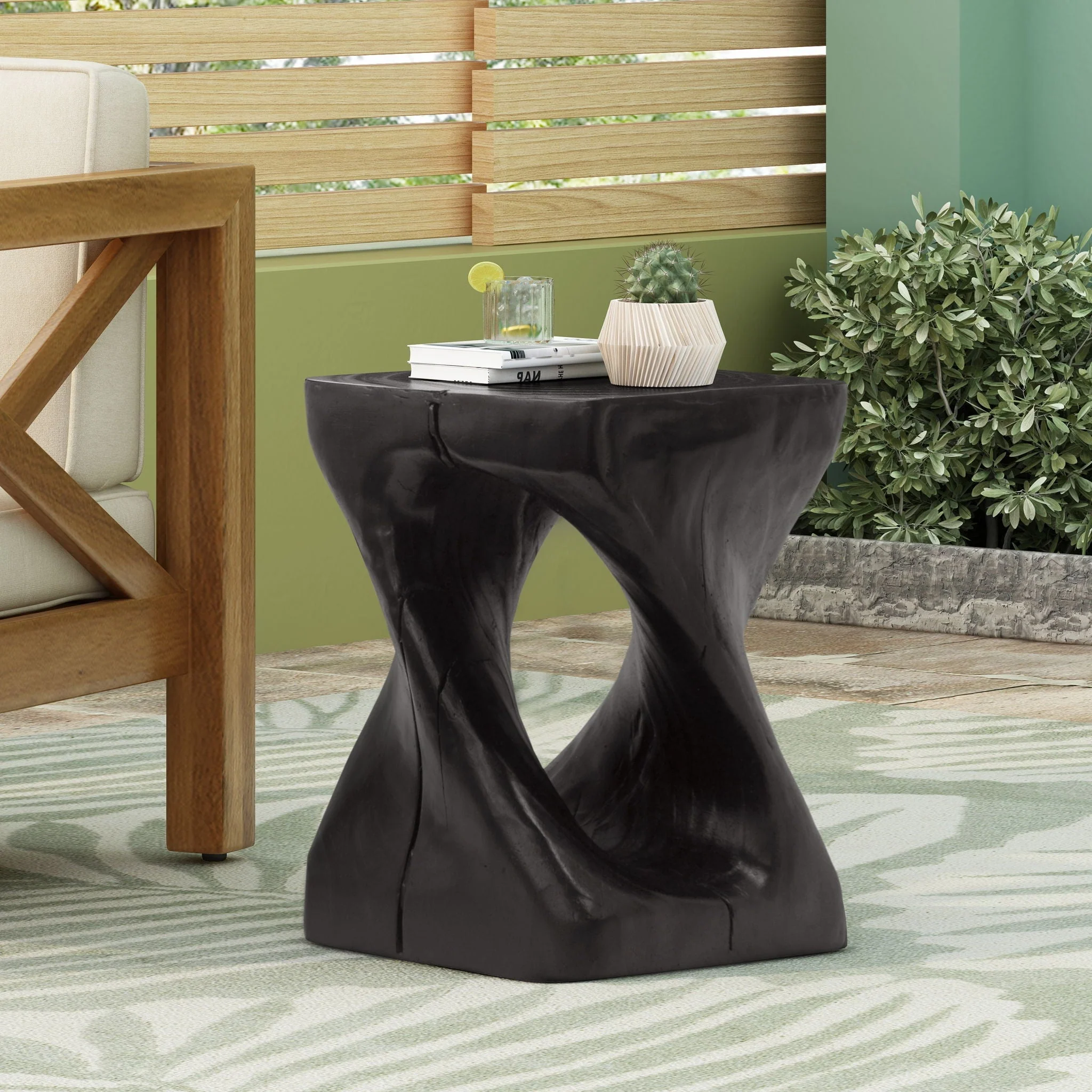 Twist Shape Side Table - Image 8