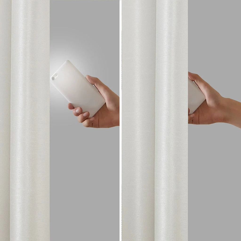 Twist Tab Total Blackout Window Curtain Panel White 50x95 - Image 7