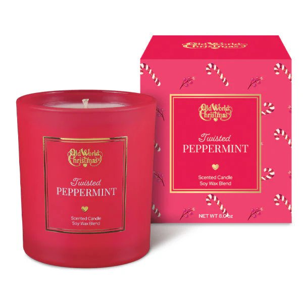 Twisted Peppermint Candle - Image 3