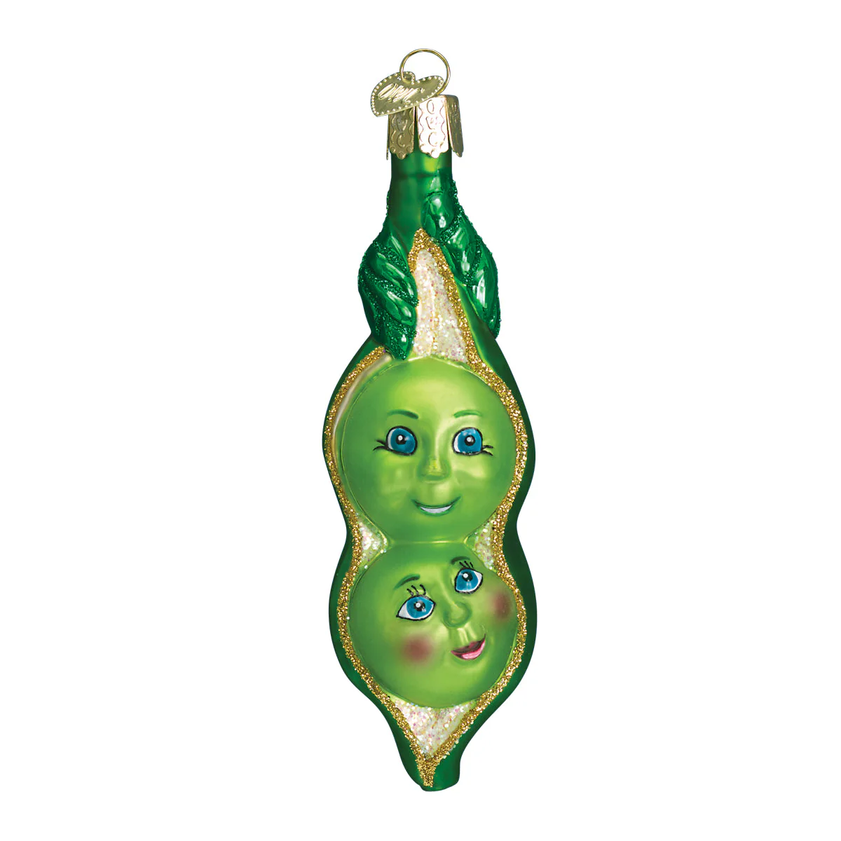 Two Peas In A Pod Ornament - Image 3