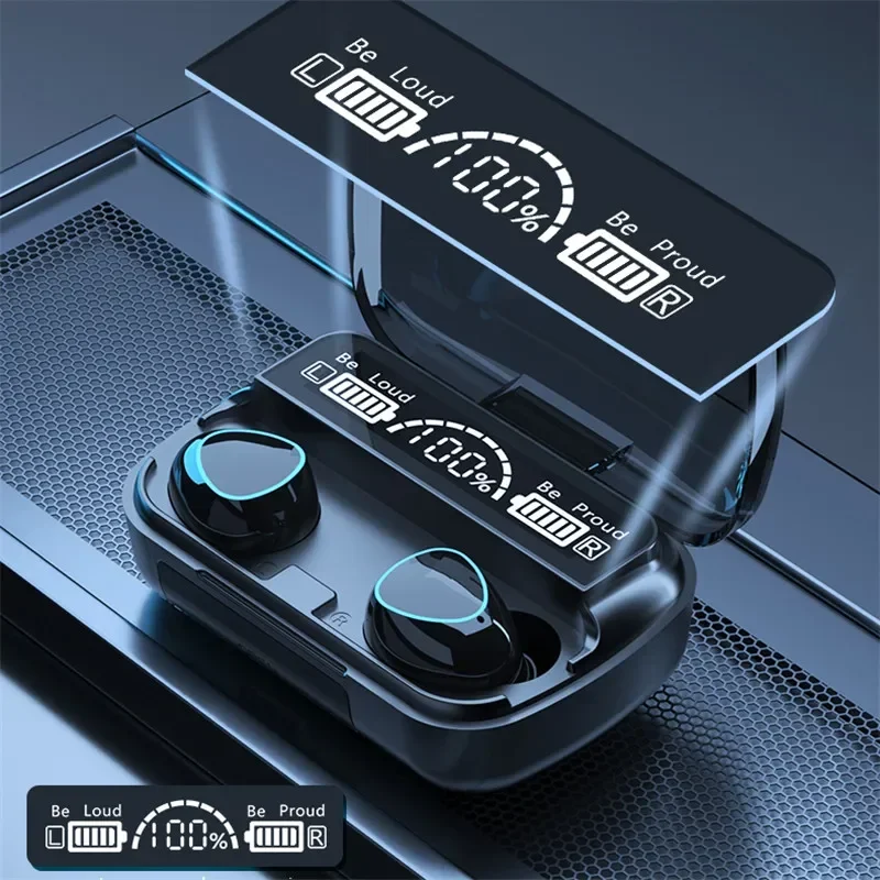 TWS Wireless Earbuds Bluetooth Headphones with Charging Case and Waterproof Stereo Sound - Image 4