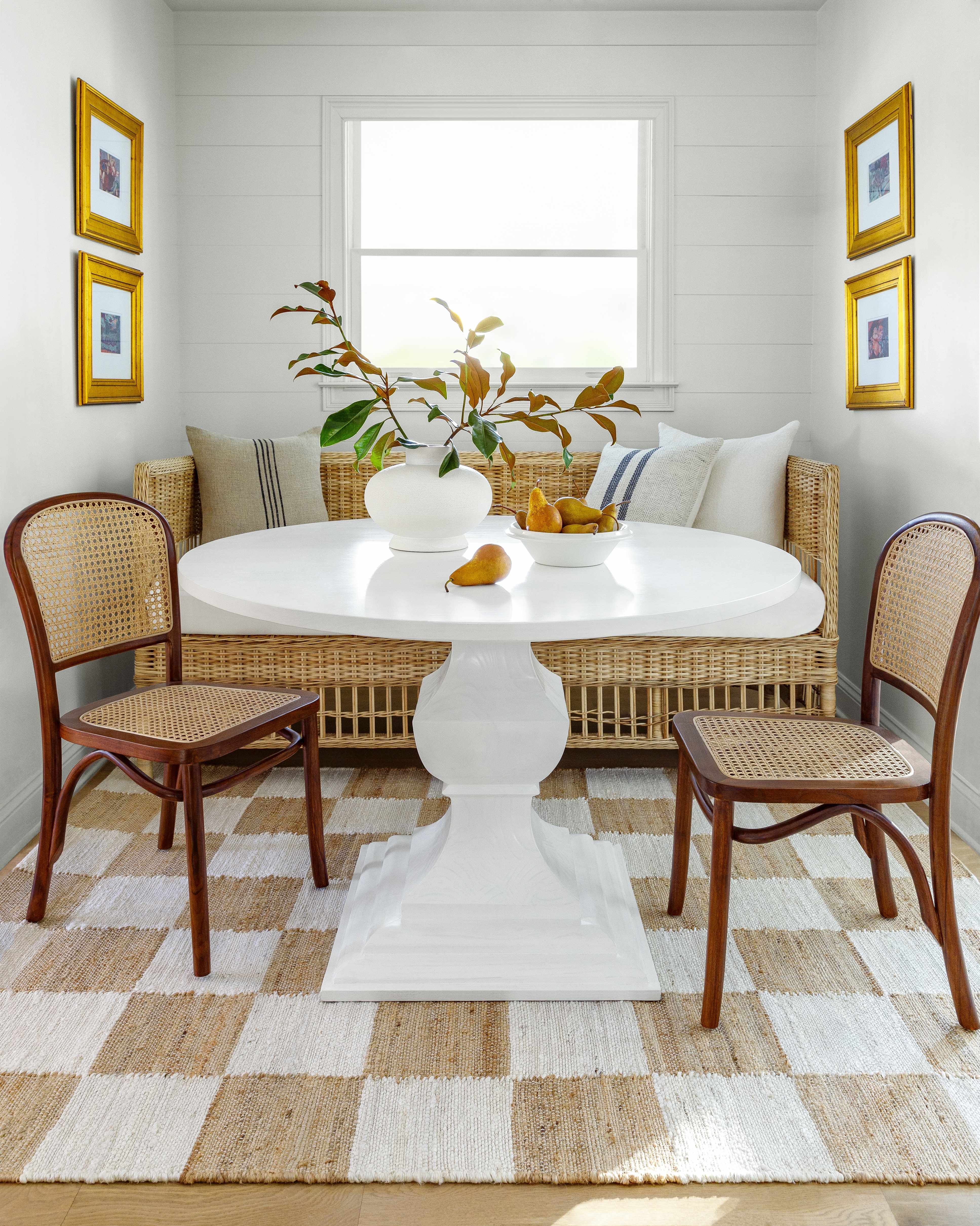 Tyhir Checkered Jute Rug - Image 3