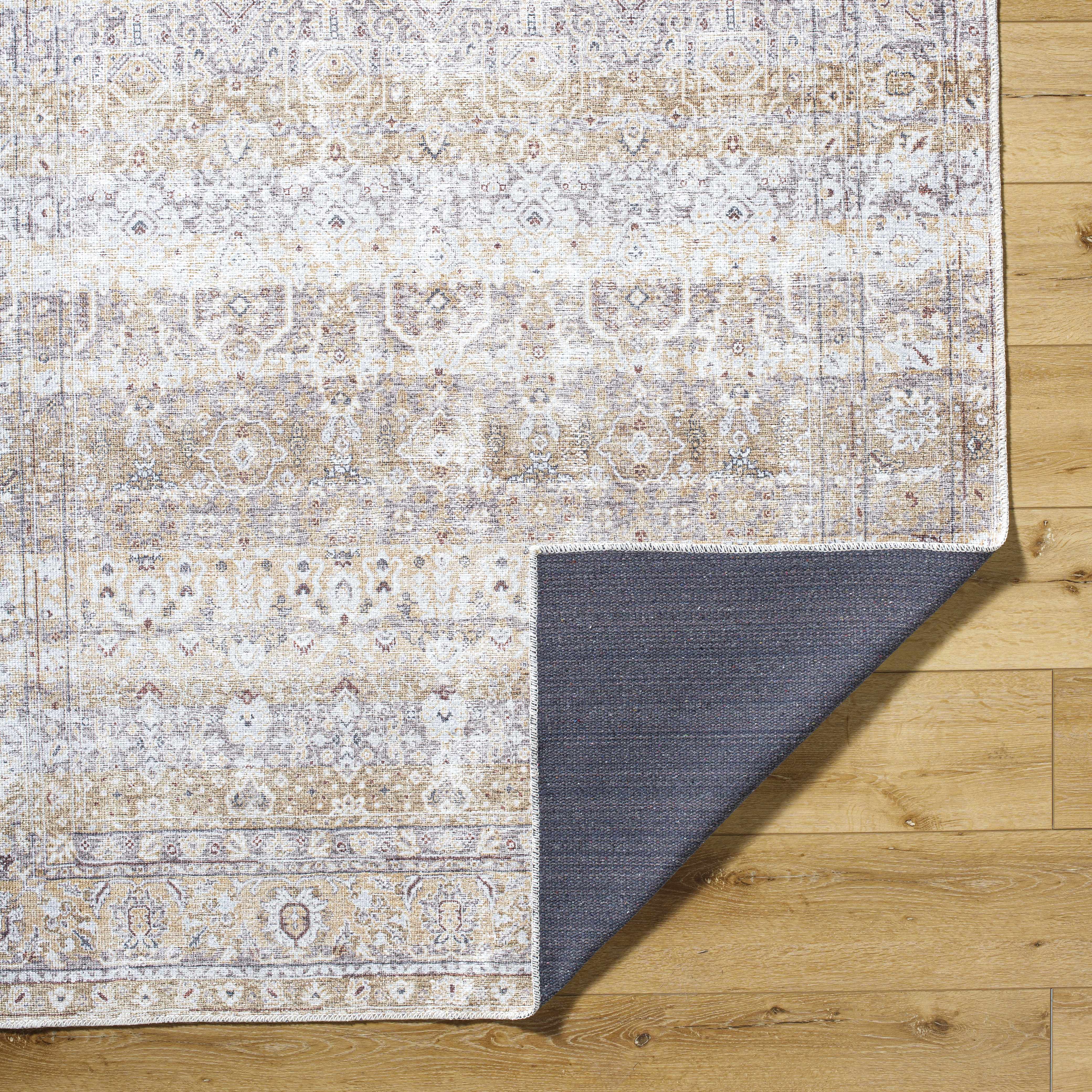 Tywin Vintage Flat Pile Washable Rug - Image 7