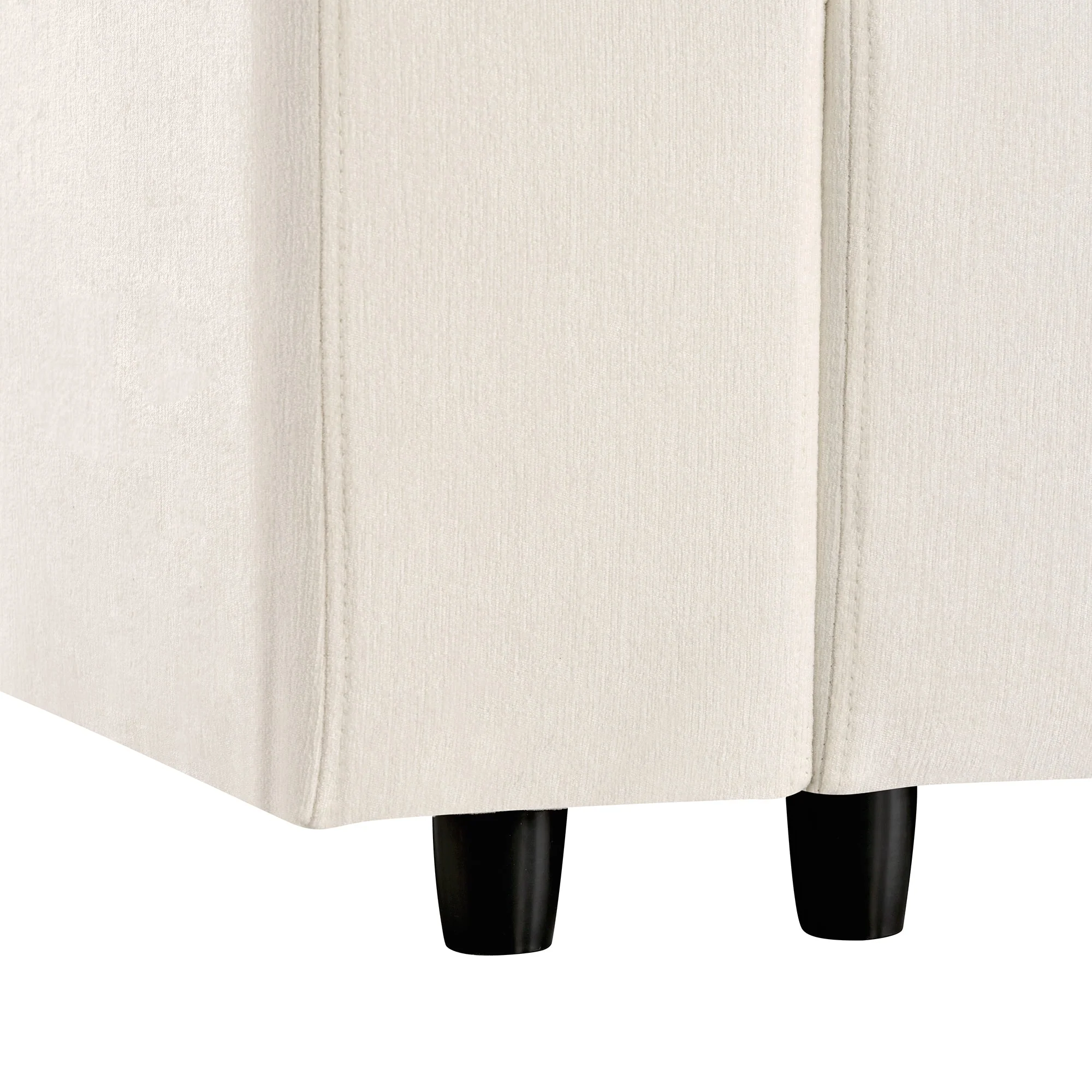 U-Style Upholstered Modular Sofa with Storage and Built-in Tech - Image 17