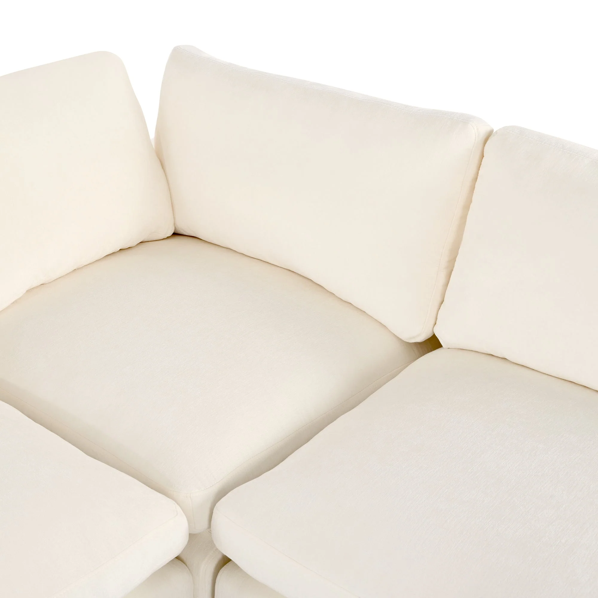 U-Style Upholstered Modular Sofa with Storage and Built-in Tech - Image 21