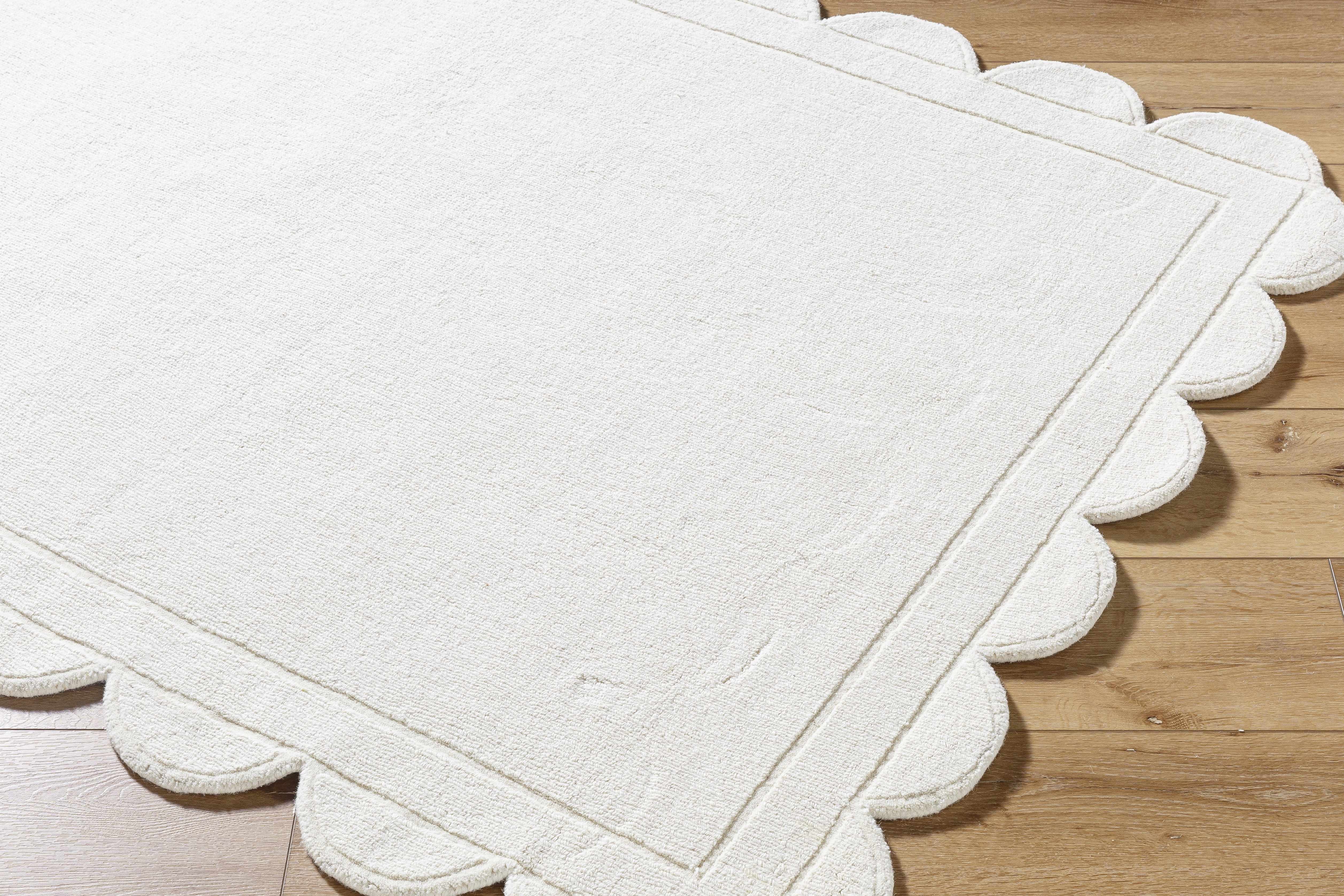 Uhuro White Geometric Area Rug - Image 3