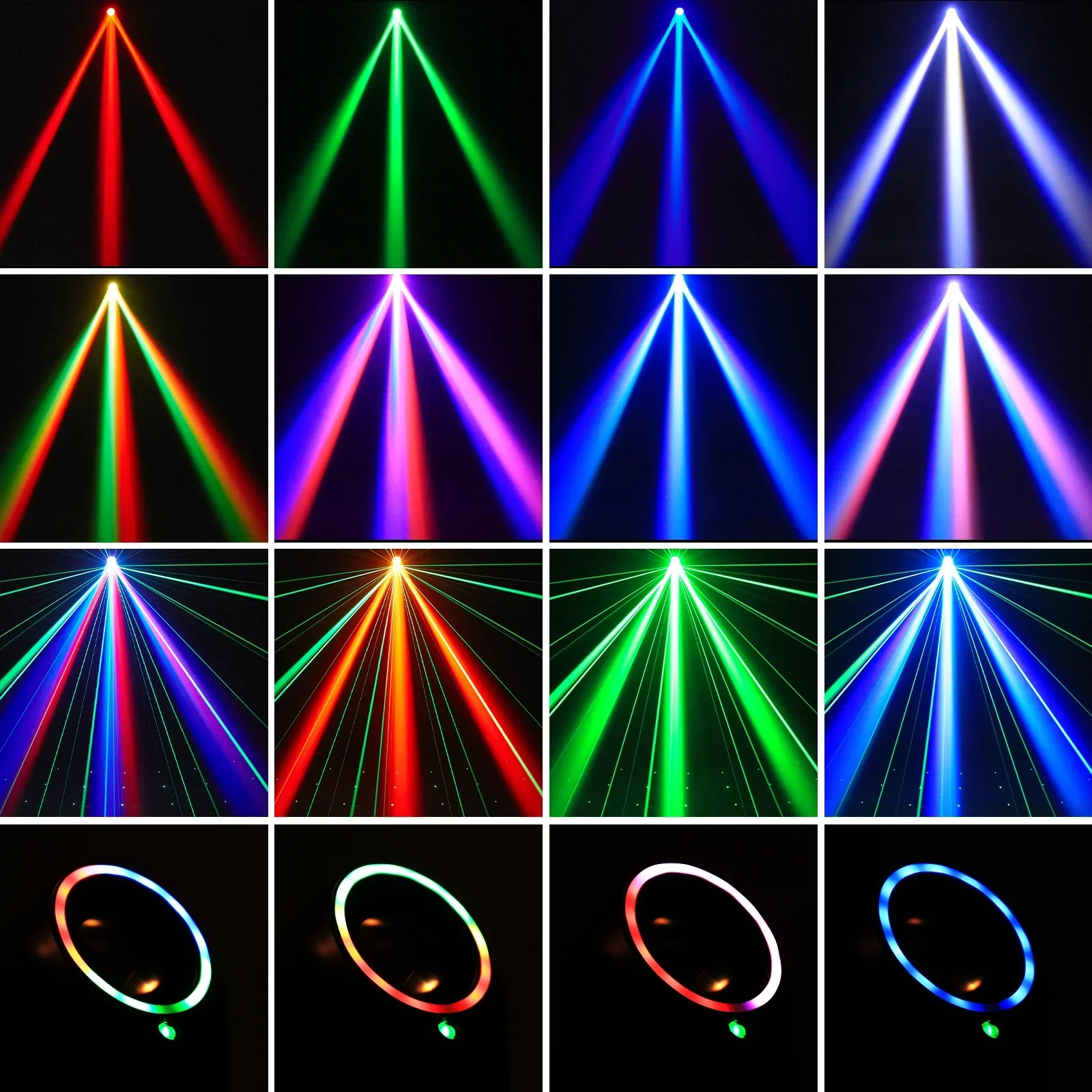 U'King 30W Mini Moving Head LED RGBW Spot Beam Stage Light DMX DJ Party Disco - Image 4