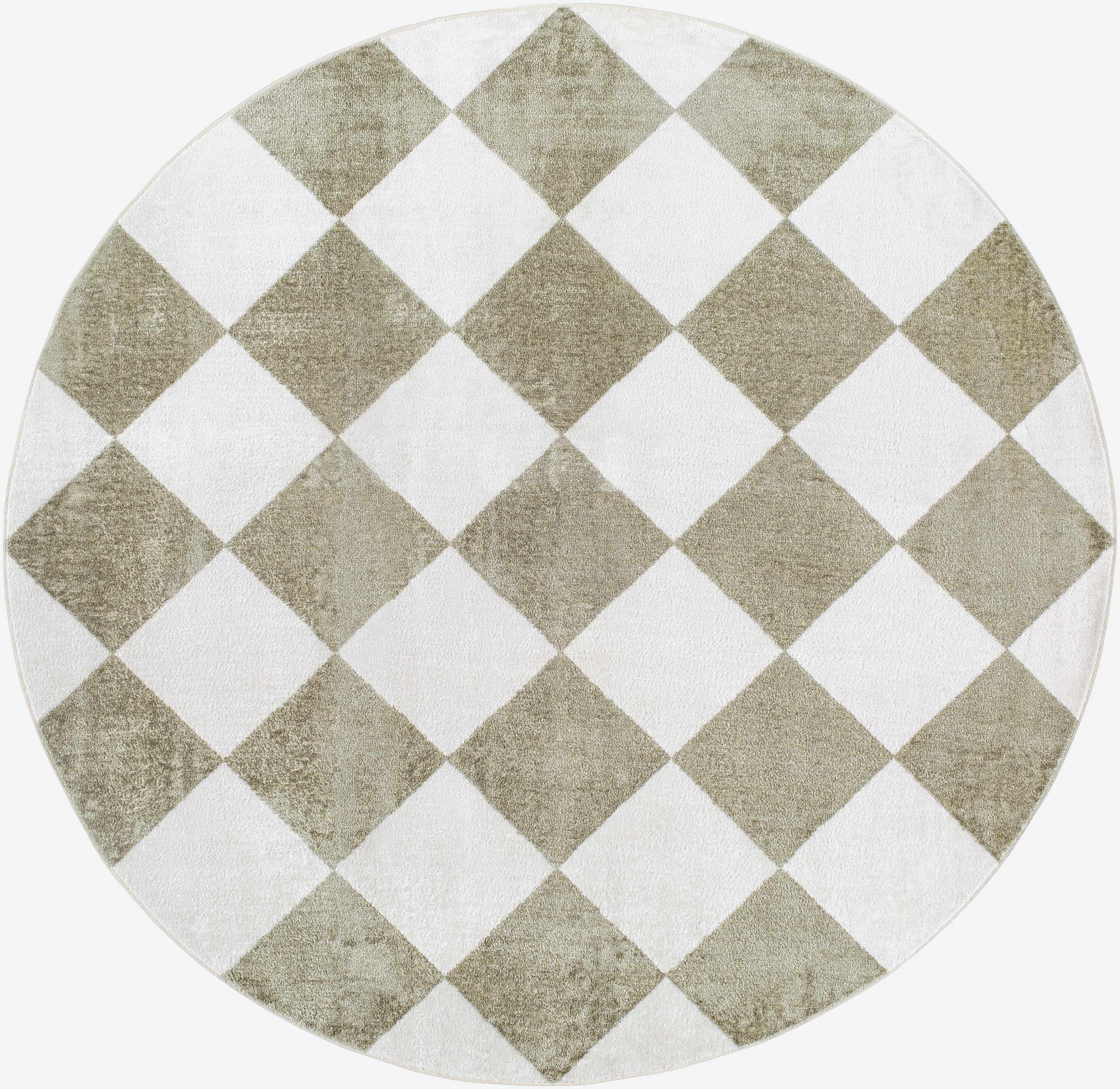 Ulric Green Diamond Washable Area Rug - Image 12