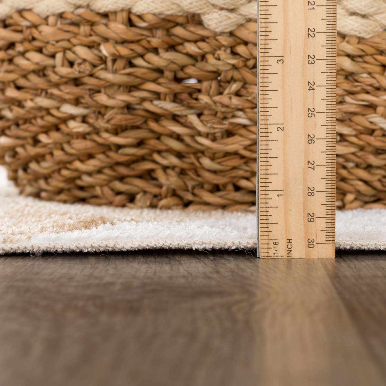 Ulric Light Brown Diamond Washable Area Rug - Image 11