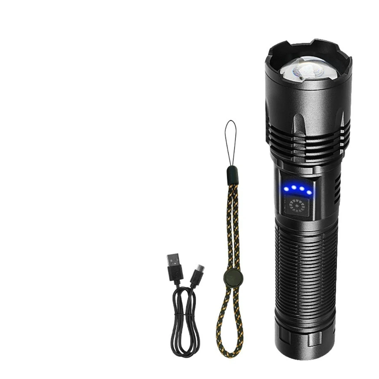 Ultra Bright Rechargeable LED Flashlight Tactical Torch Outdoor Camping