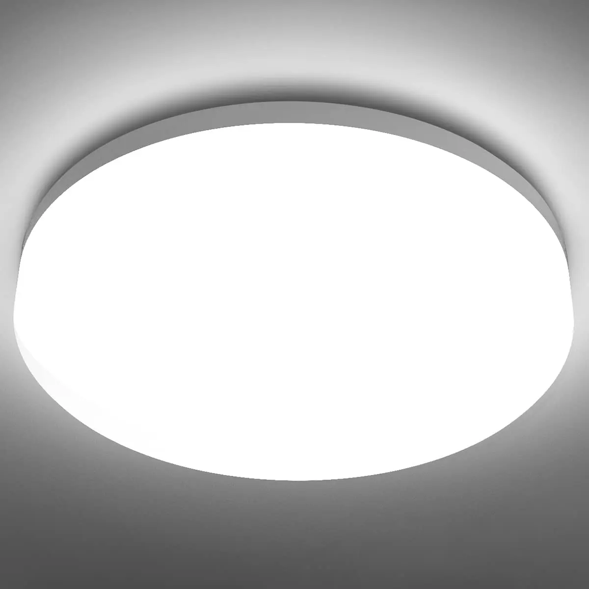 Ultra-Thin Round LED Ceiling Light 6500K Waterproof Flush Mount Modern Lamp - Image 7
