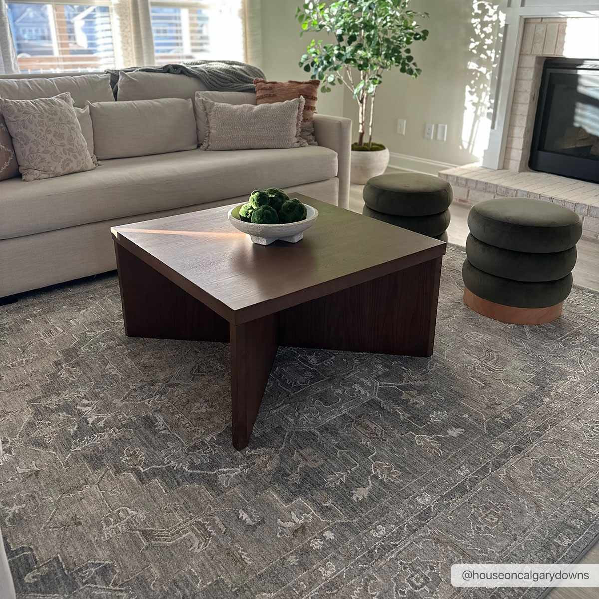 Ulubey Distressed Gray Area Rug - Image 13