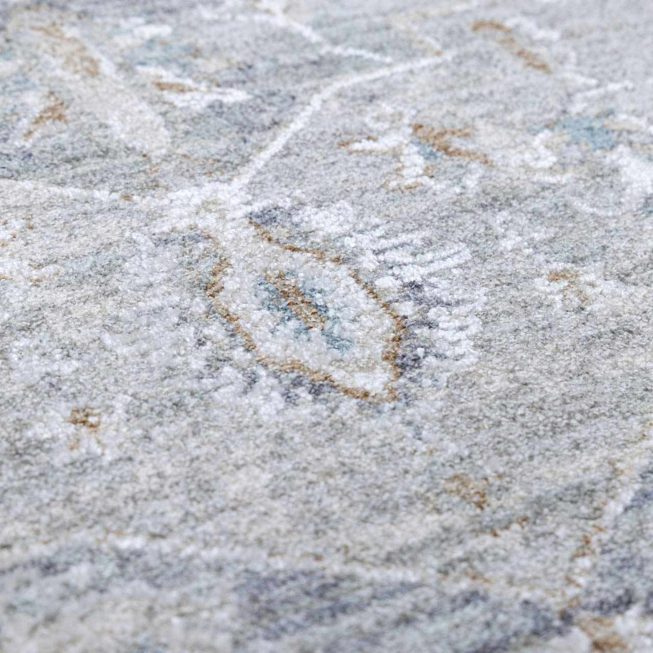 Ulubey Distressed Gray Area Rug - Image 21