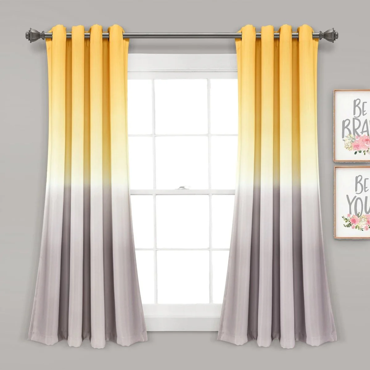 Umbre Fiesta Light Filtering Window Curtain Panel Set - Image 4