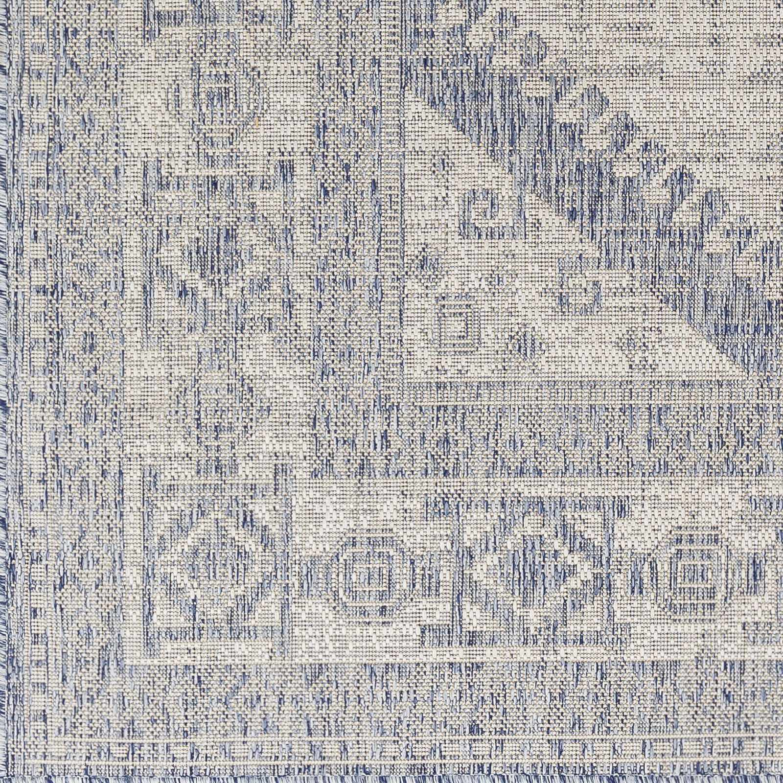 Umraniye Gray & Blue Area Rug - Clearance - Image 3
