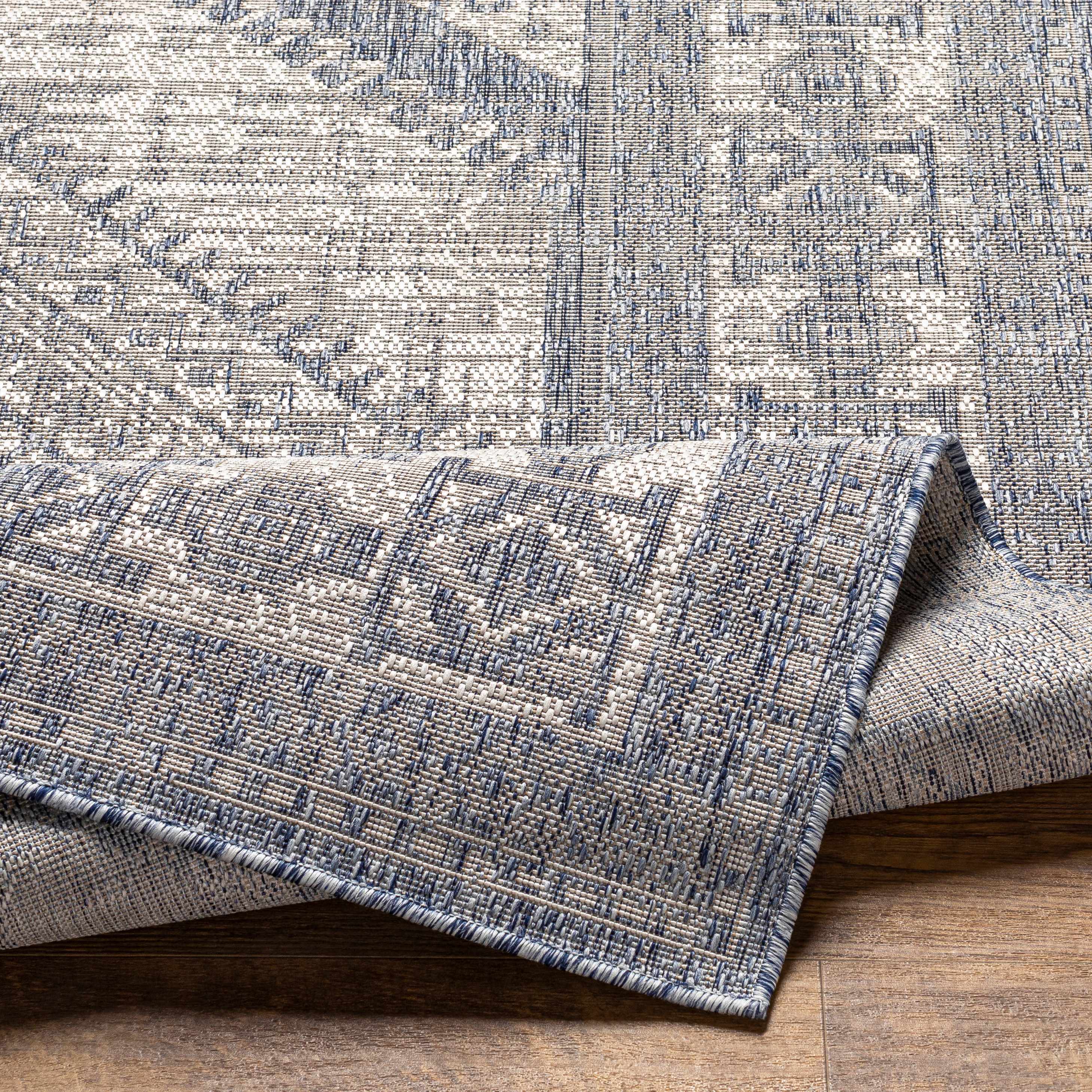 Umraniye Gray & Blue Area Rug - Clearance - Image 5