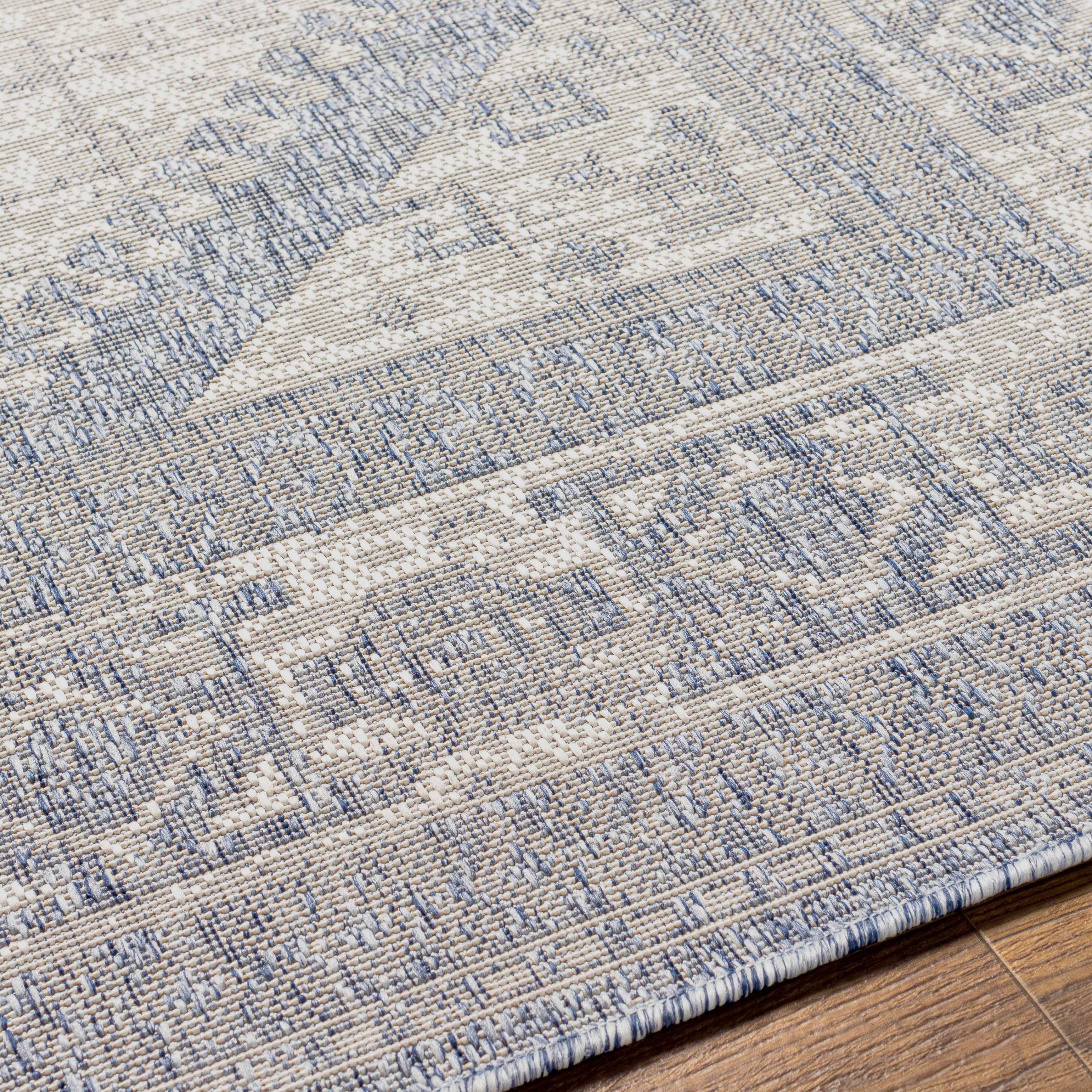 Umraniye Gray & Blue Area Rug - Clearance - Image 7