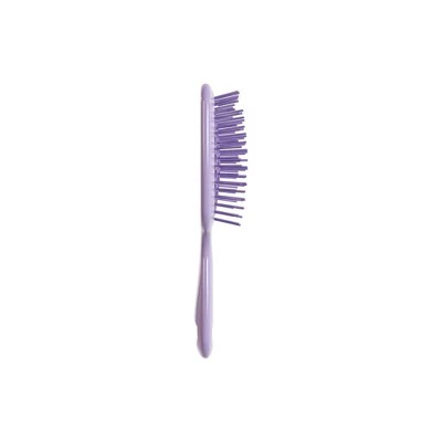 UNbrush Mini Pastel Detangling Hair Brush Lilac Light Purple - Image 3
