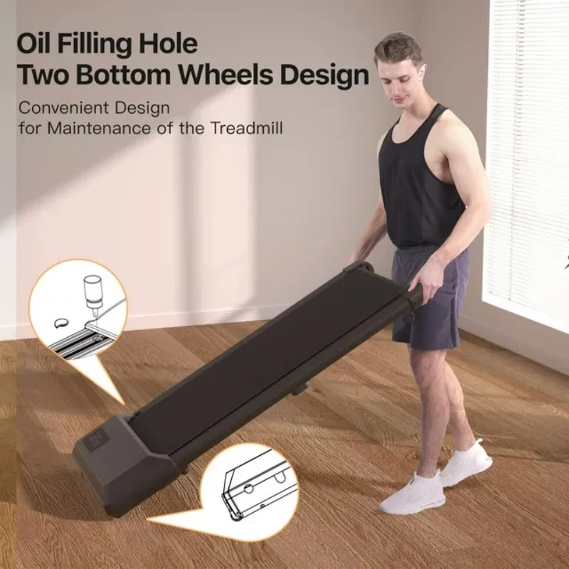 Under Desk Walking Pad Treadmill 2.5HP Remote Portable 136kg Home Fitness Machine - Image 6