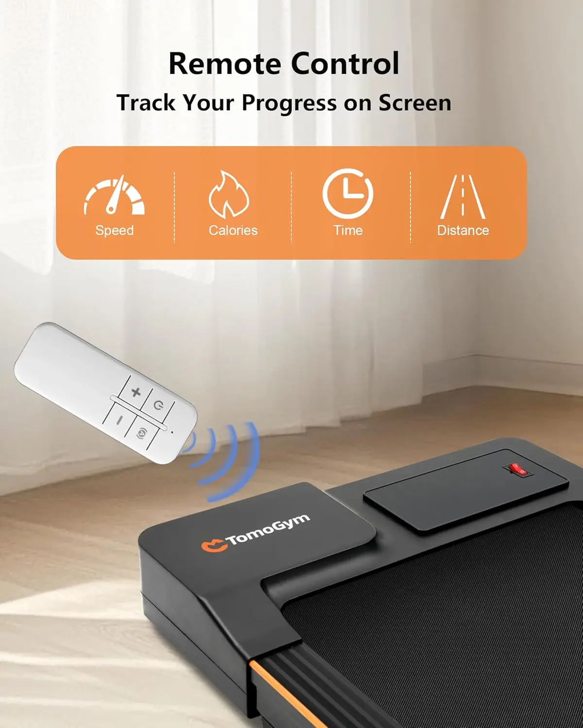 Under Desk Walking Pad Treadmill 2-in-1 Portable Quiet Jogging Machine Home Office - Image 5