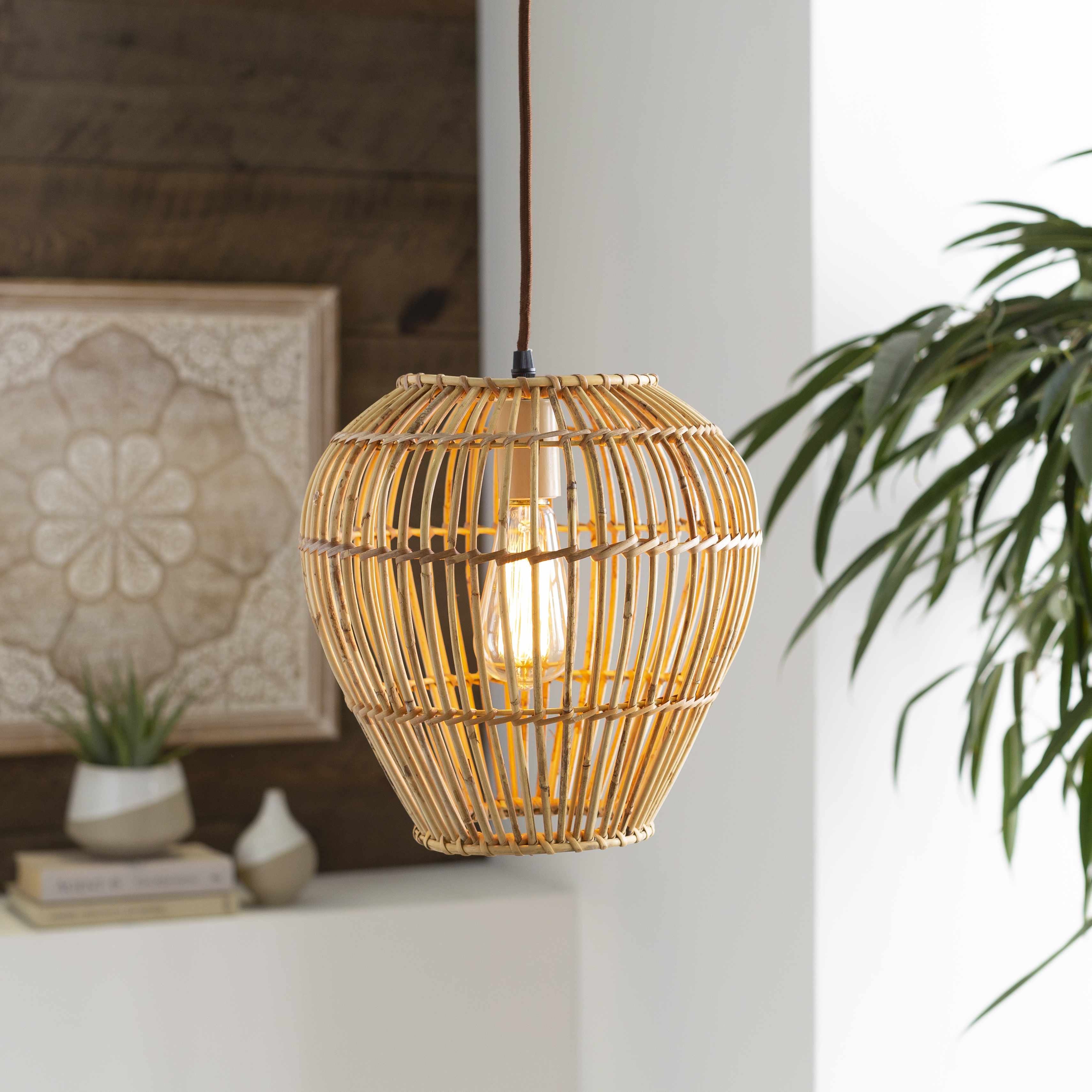 Unionport Rattan Ceiling Lighting - Image 2