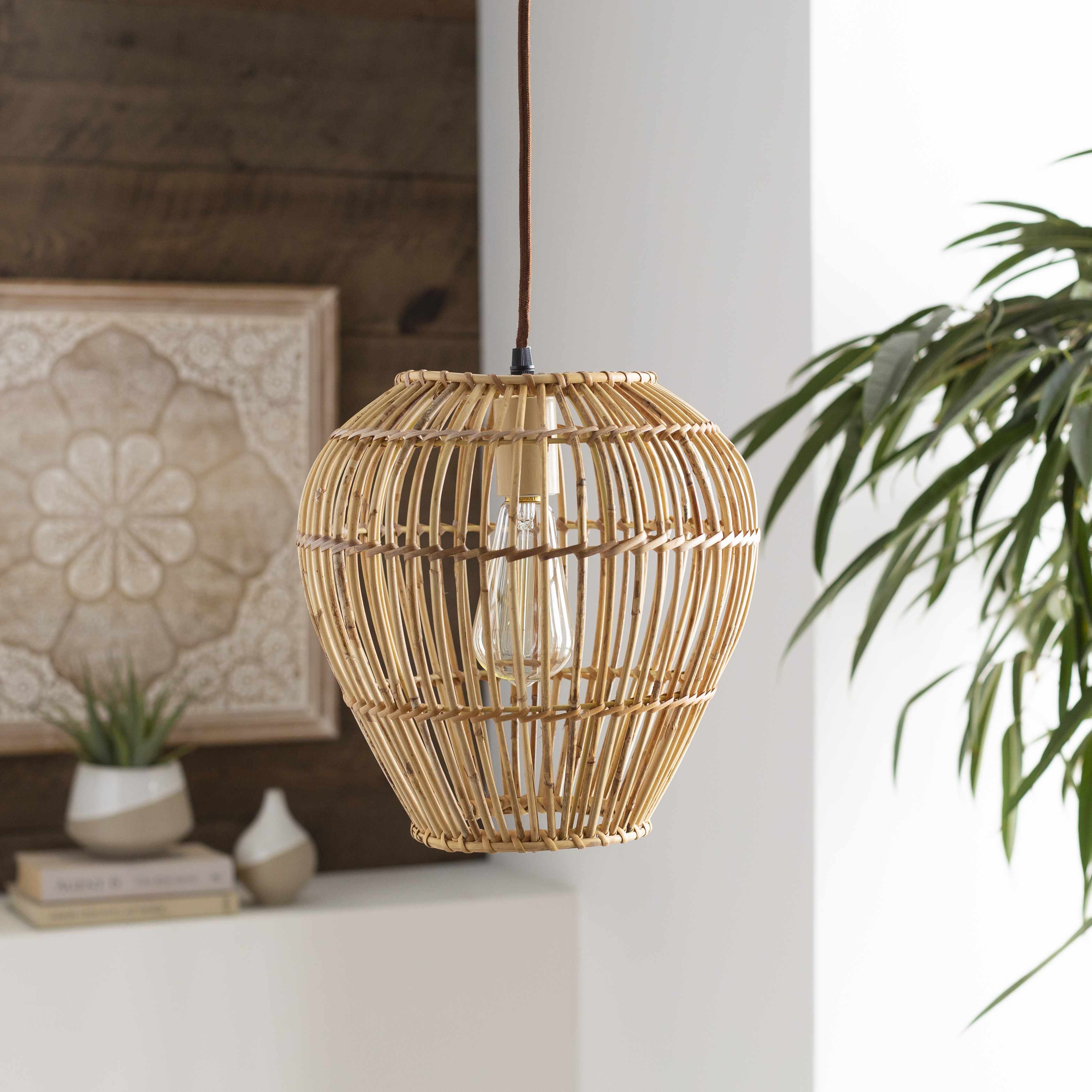 Unionport Rattan Ceiling Lighting - Image 3
