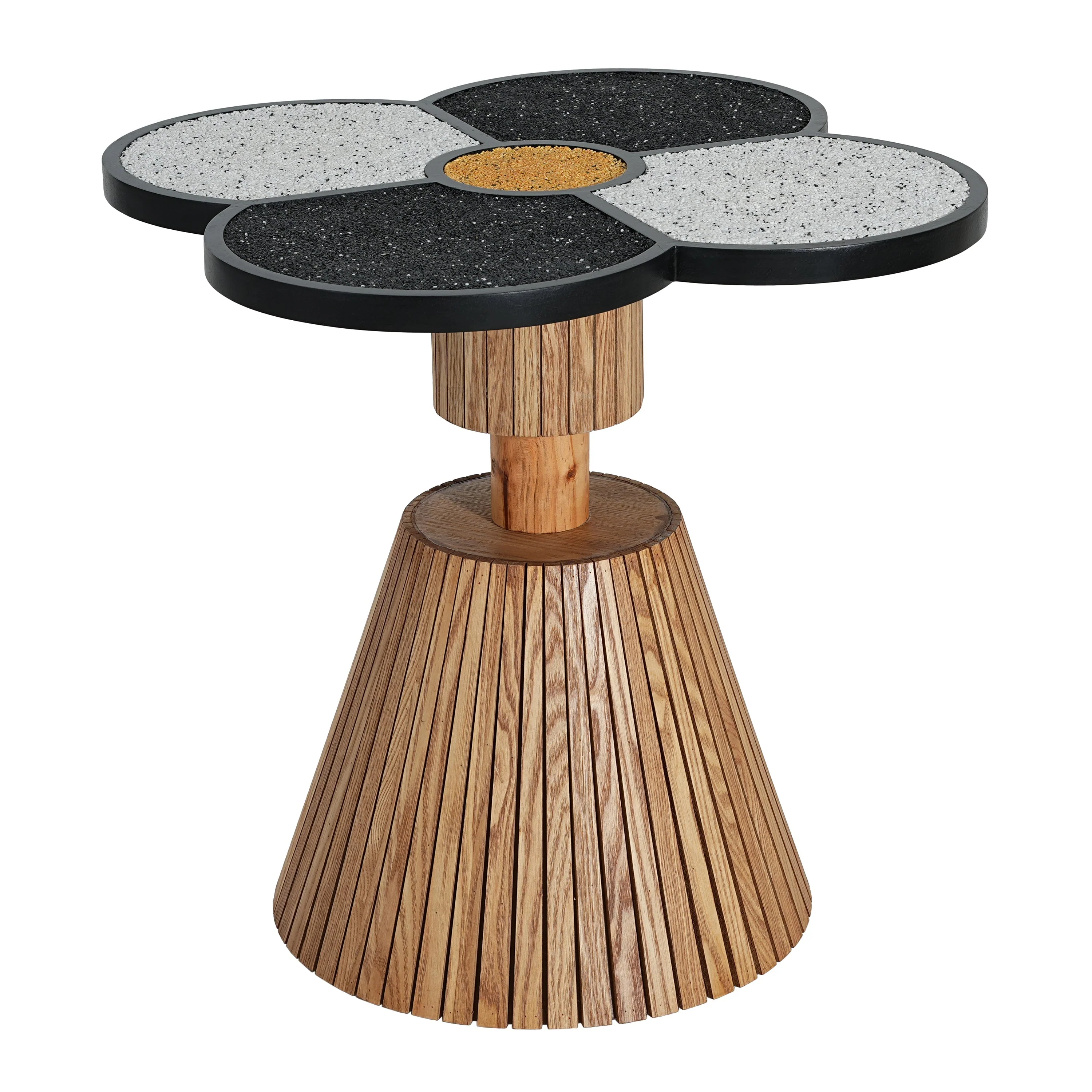 Unique Four-Leaf Clover Side Table for Living Room, Bedroom & Small Spaces - Image 4