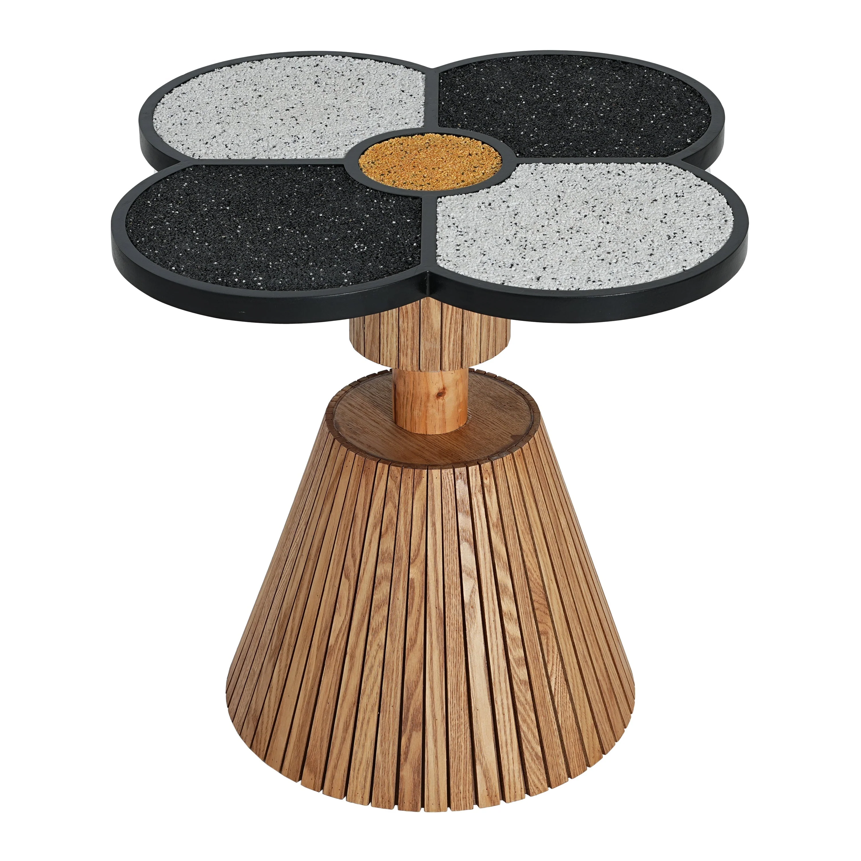 Unique Four-Leaf Clover Side Table for Living Room, Bedroom & Small Spaces - Image 5