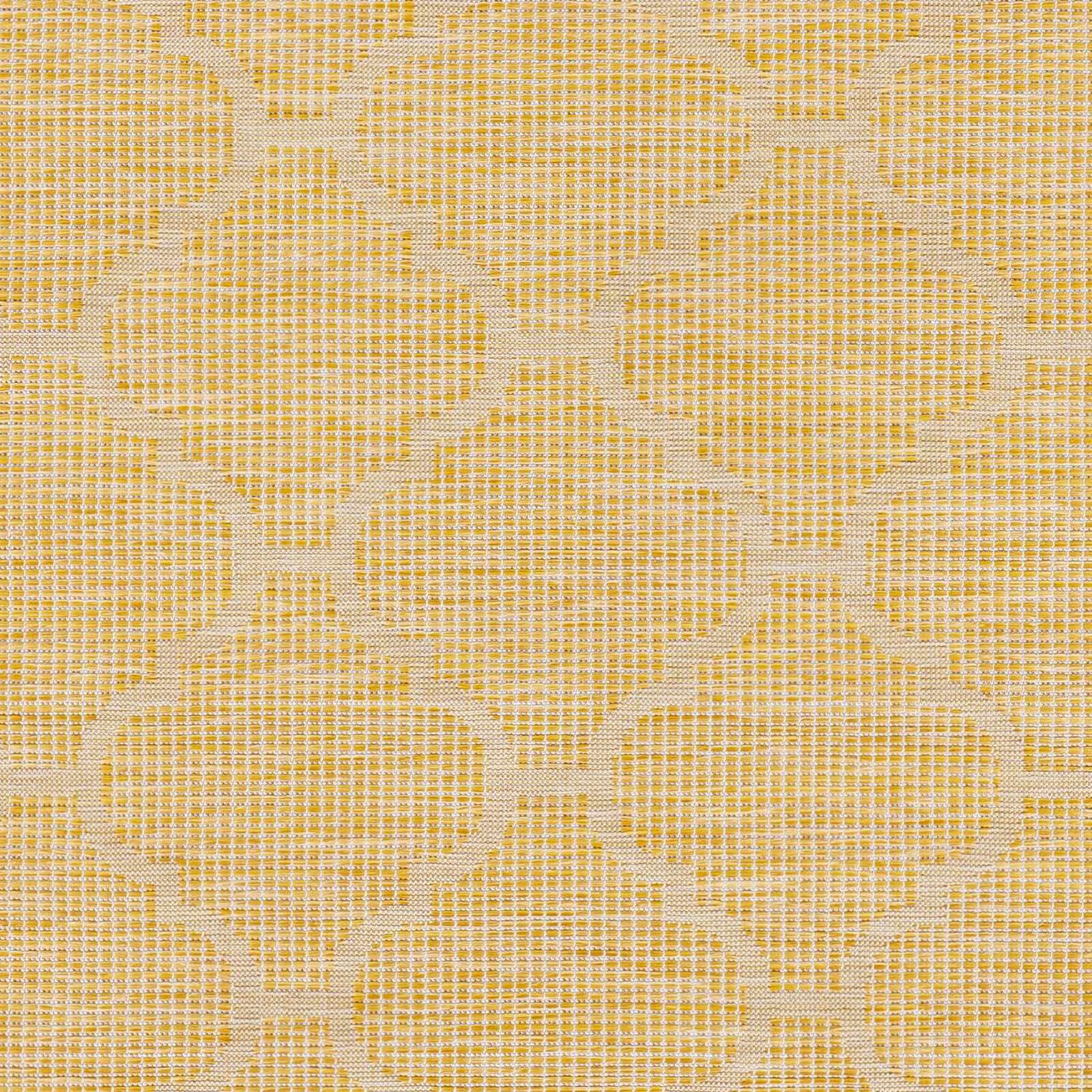 Unique Outdoor Trellis Area Rug, Mustard Yellow - Clearance - Image 7