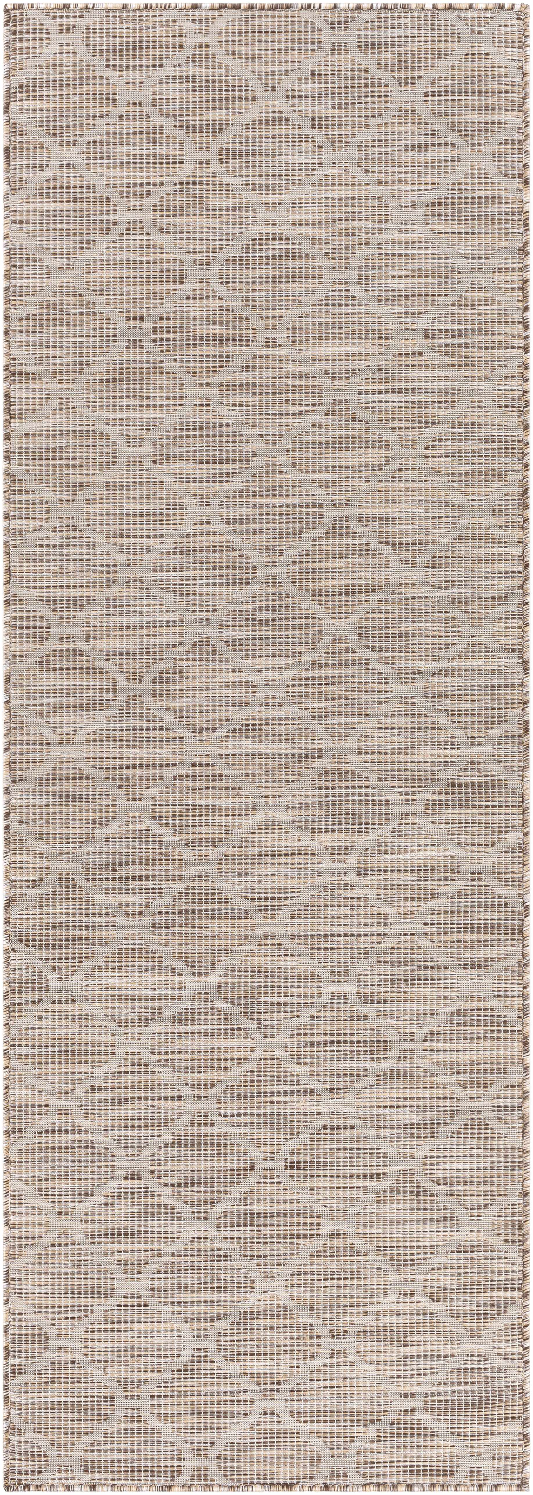 Unique Outdoor Trellis Area Rug, Peach - Clearance - Image 3