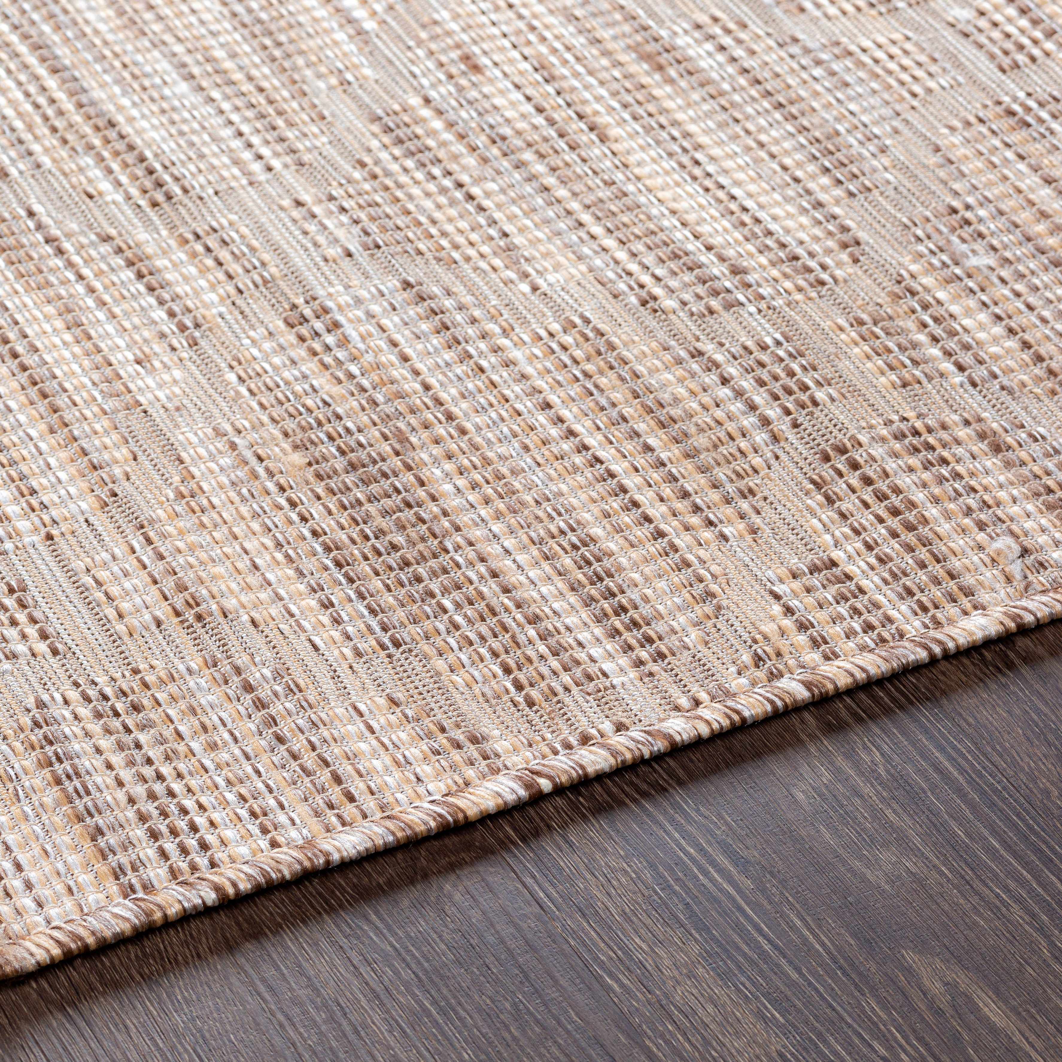 Unique Outdoor Trellis Area Rug, Peach - Clearance - Image 5