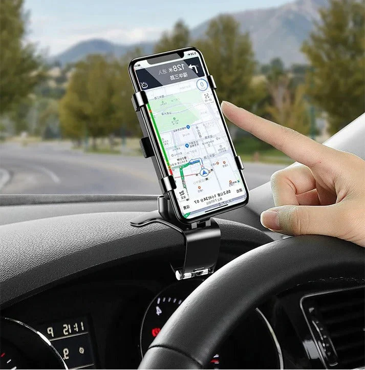 Universal Car Phone Holder 360° Adjustable Anti-Slip Phone Mount - Image 2