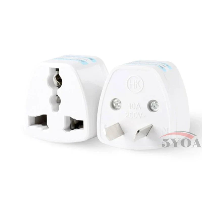 Universal Travel Plug Adapter EU US AU to UK 3 Pin AC Power Converter - Image 4
