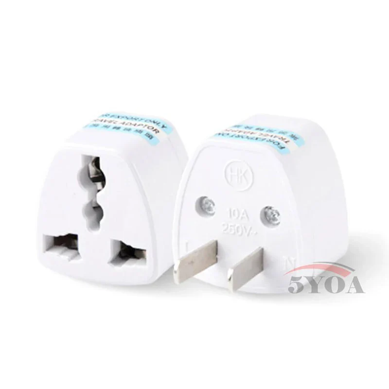 Universal Travel Plug Adapter EU US AU to UK 3 Pin AC Power Converter - Image 5