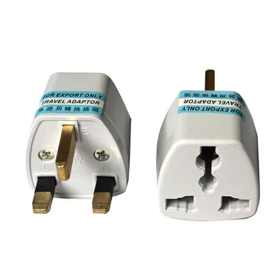 Universal Travel Plug Adapter EU US AU to UK 3 Pin AC Power Converter - Image 6