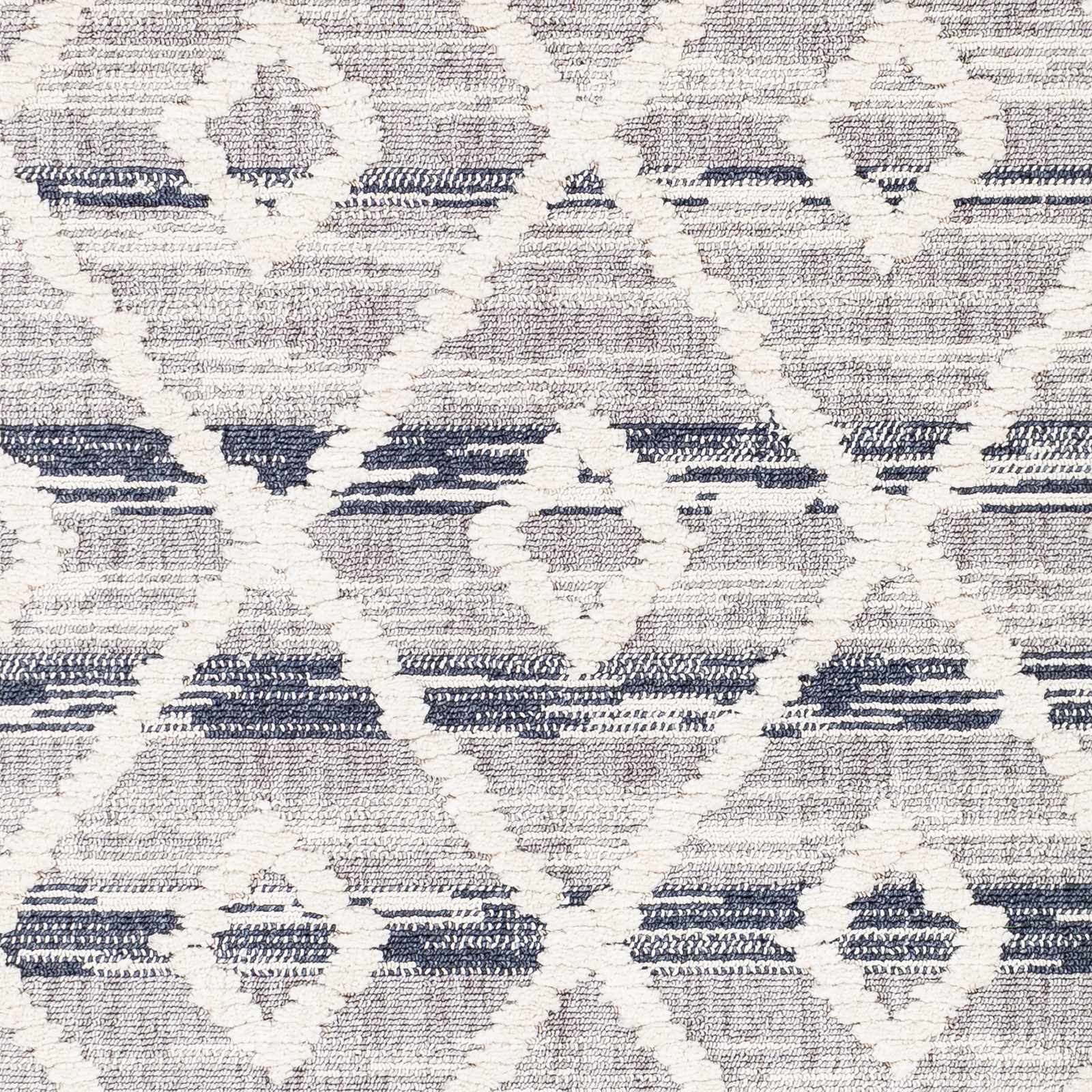 Upham High/Low Pile Rug with Tassels - Clearance - Image 7