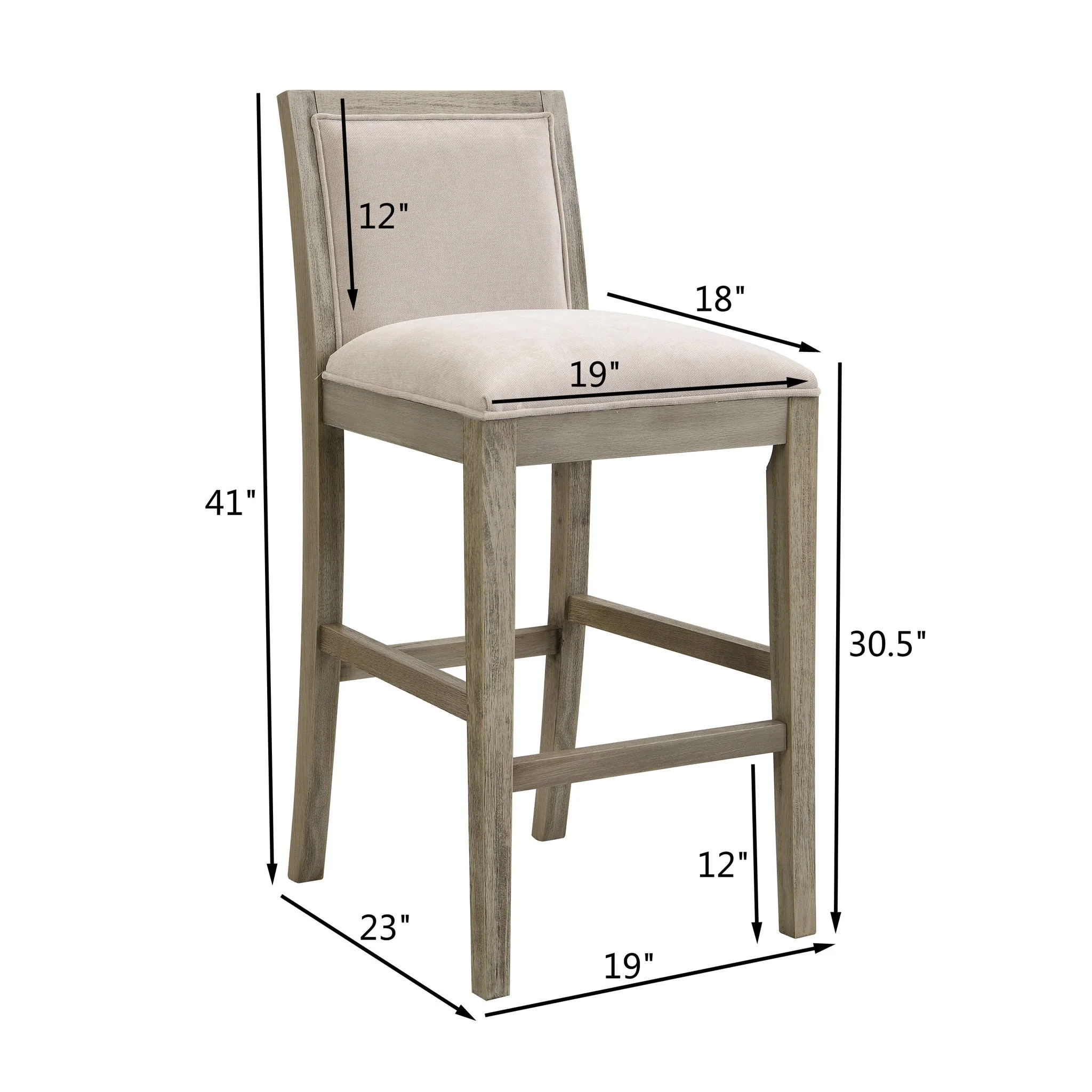 Upholstered Barstools (Set of 2) - Image 11