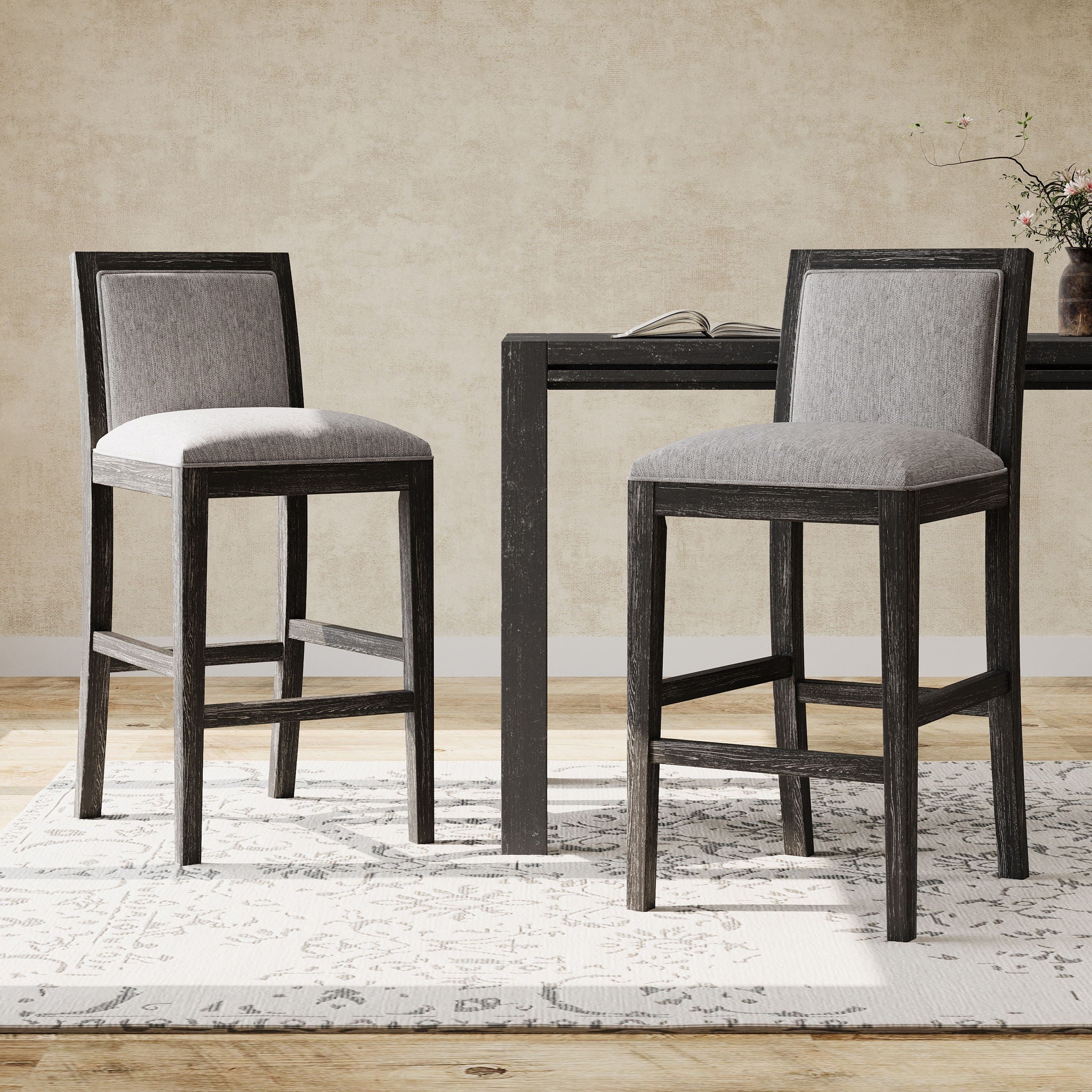 Upholstered Barstools (Set of 2) - Image 12