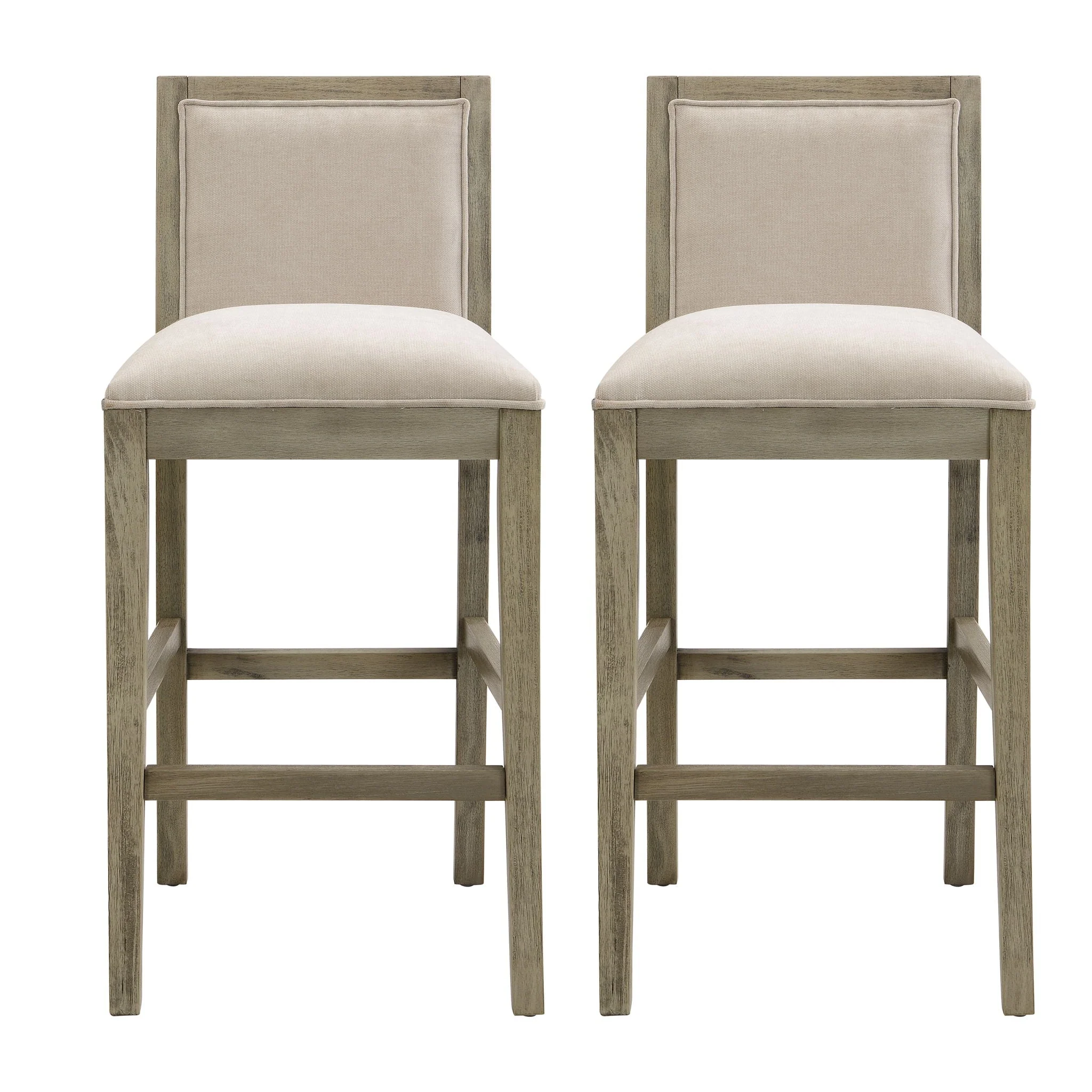 Upholstered Barstools (Set of 2) - Image 2