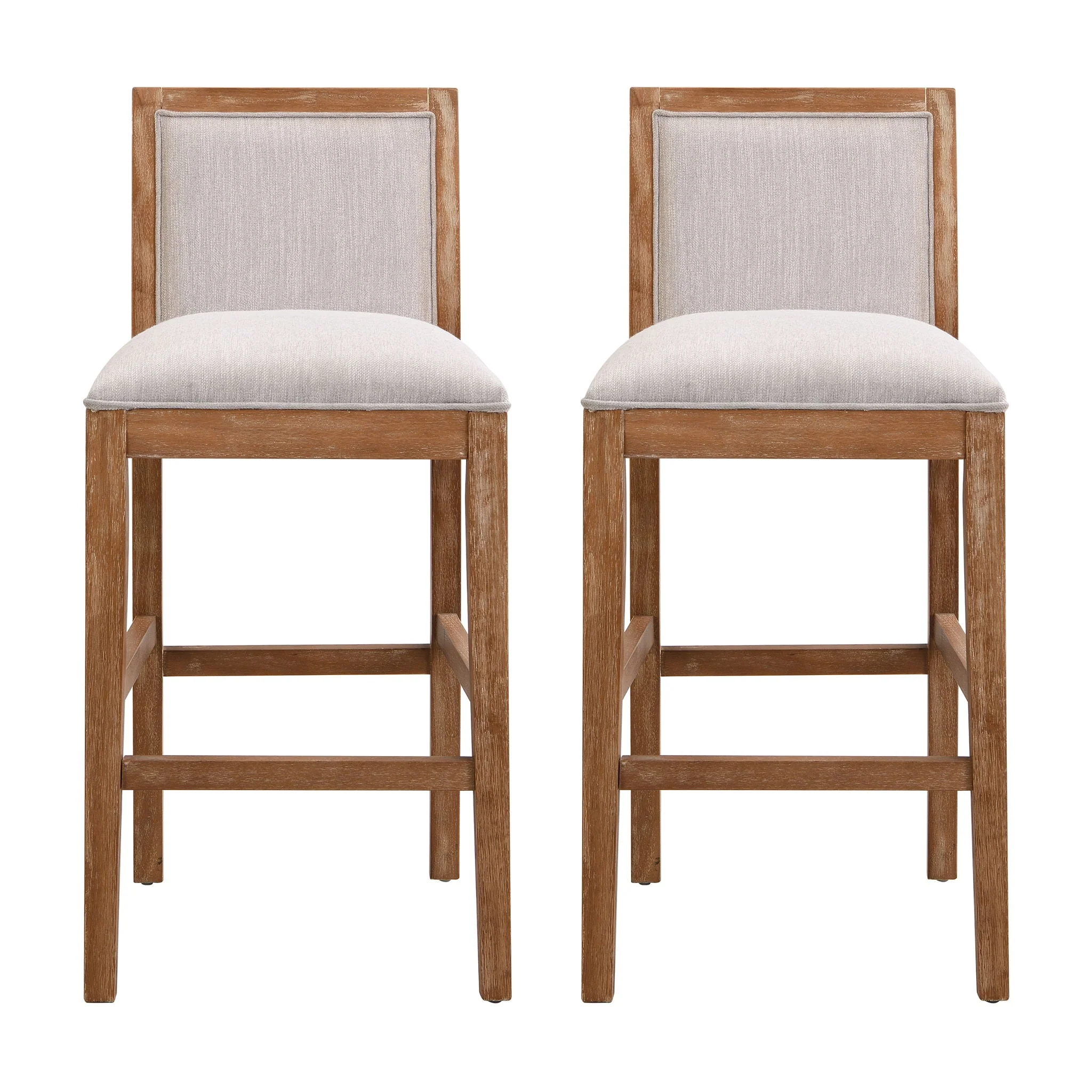 Upholstered Barstools (Set of 2) - Image 3