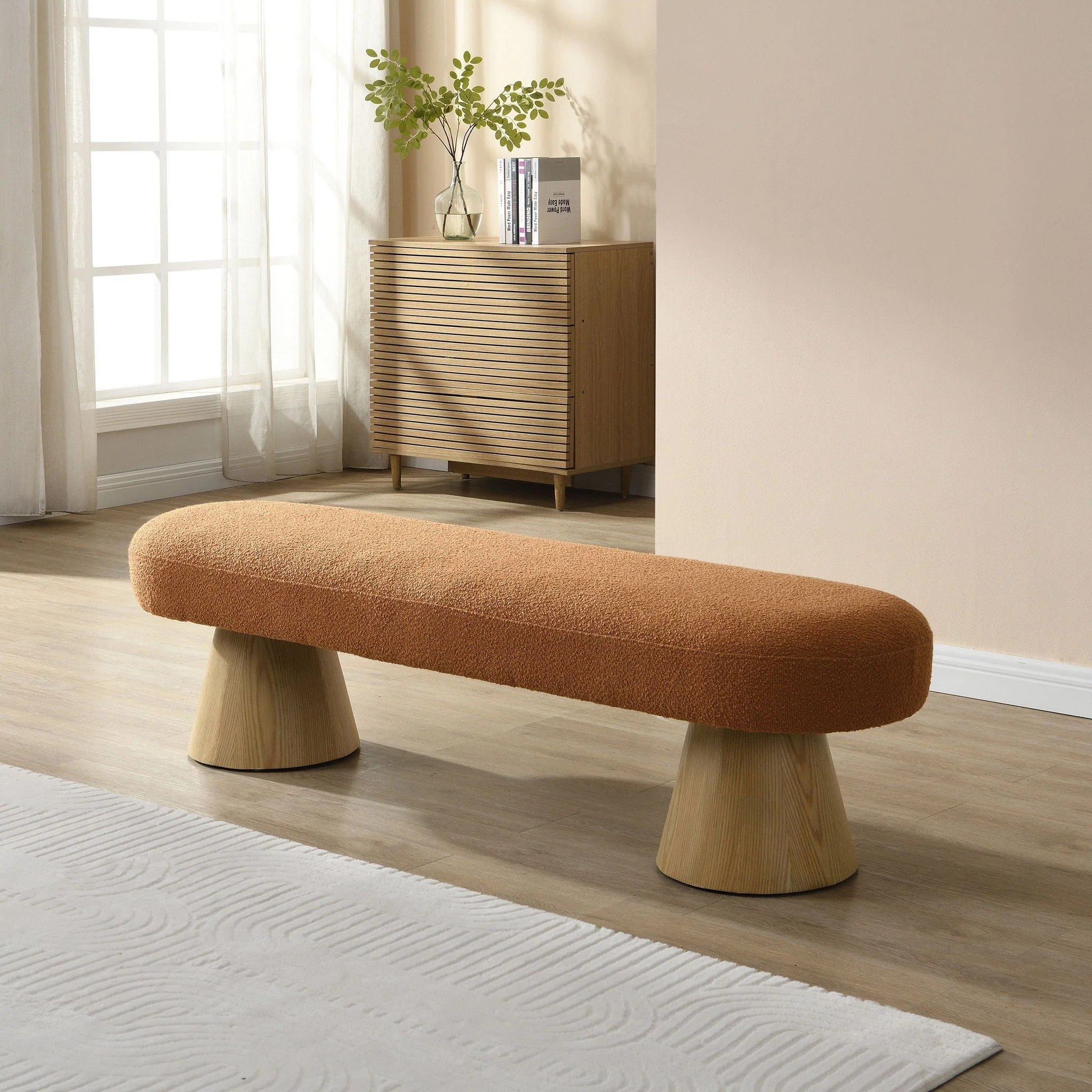Upholstered Bench For Dining Room - Image 12