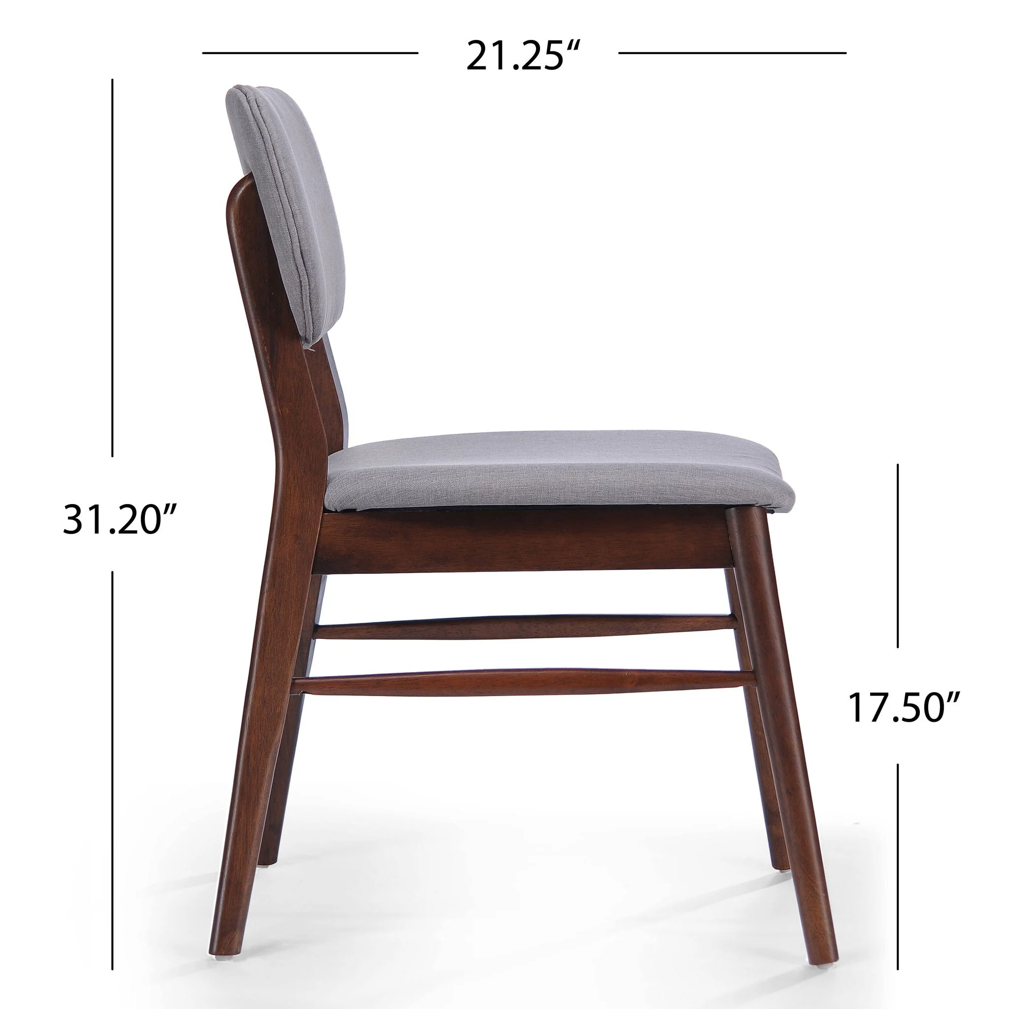 Upholstered Comfort Dining Chair (Set of 2) - Image 3