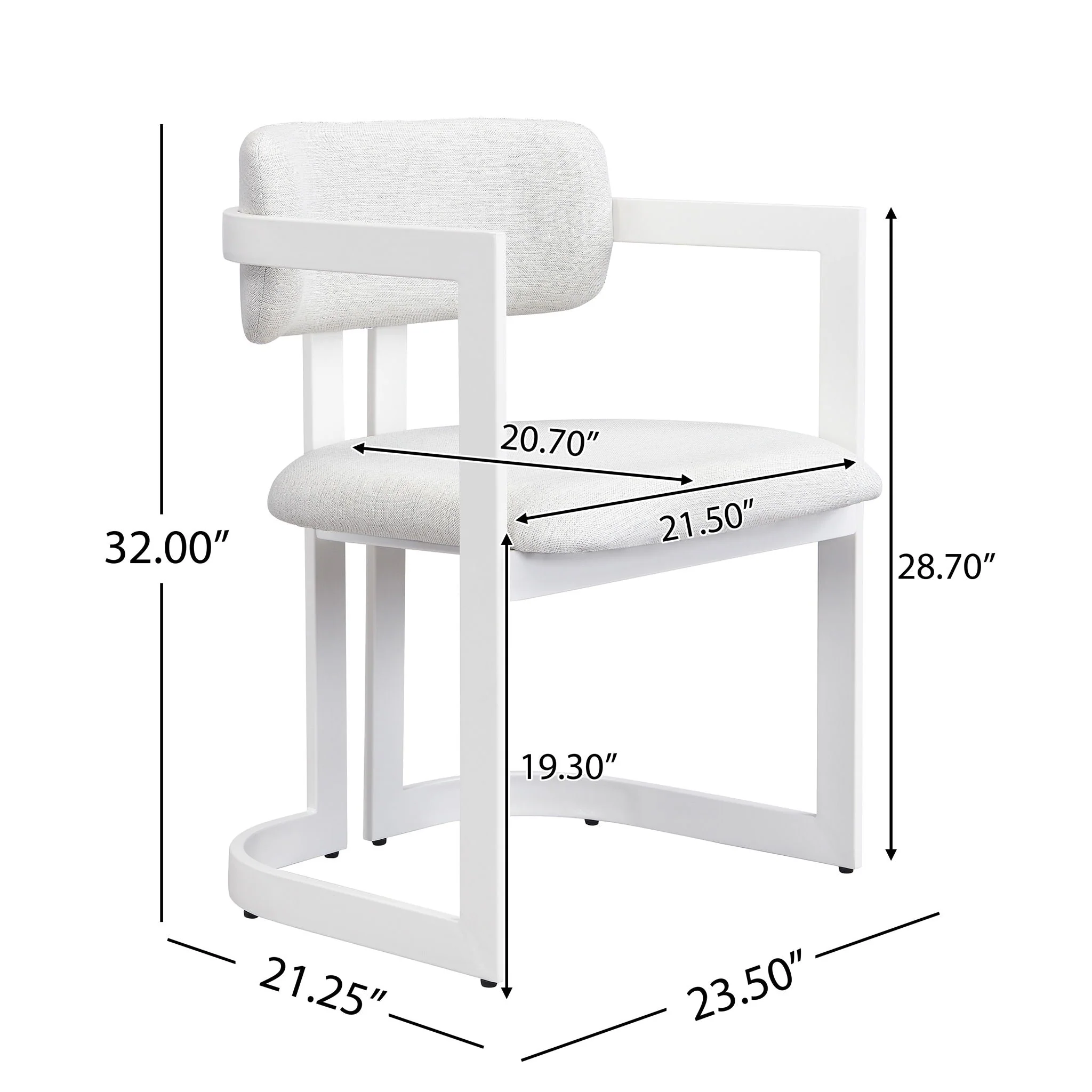 Upholstered Dining Armchairs (Set of 2) - Image 8