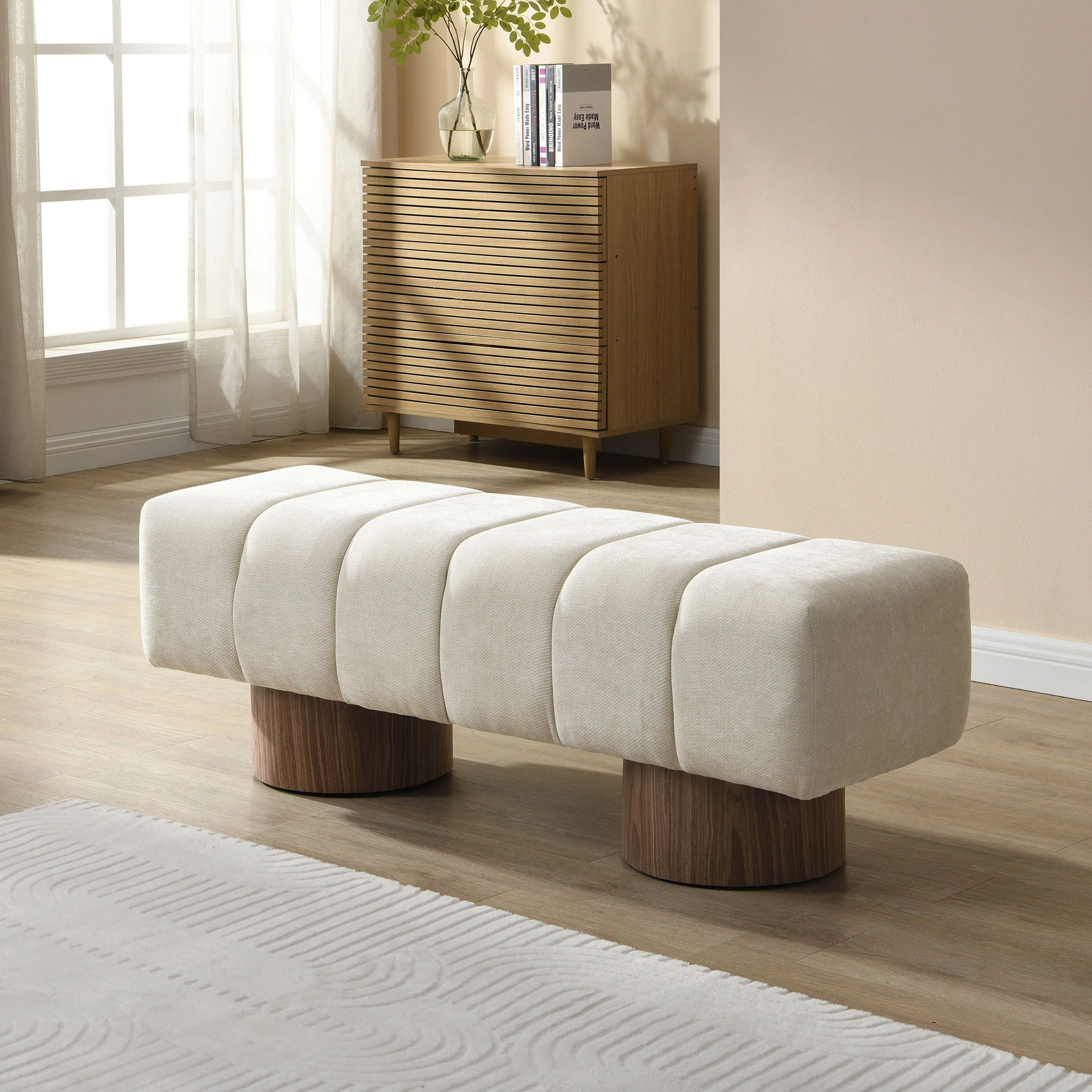 Upholstered Dining Bench For Dining Room - Image 19